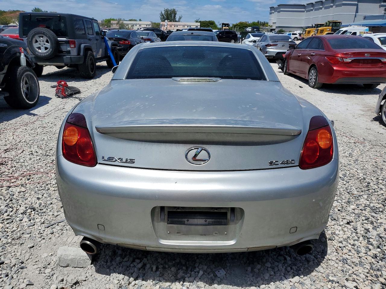 2002 Lexus Sc 430 Base Серебряный vin: JTHFN48Y120007019