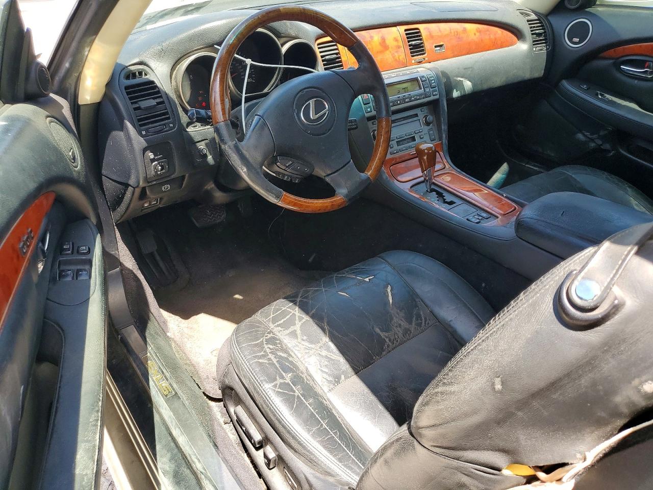 2002 Lexus Sc 430 Base Серебряный vin: JTHFN48Y120007019
