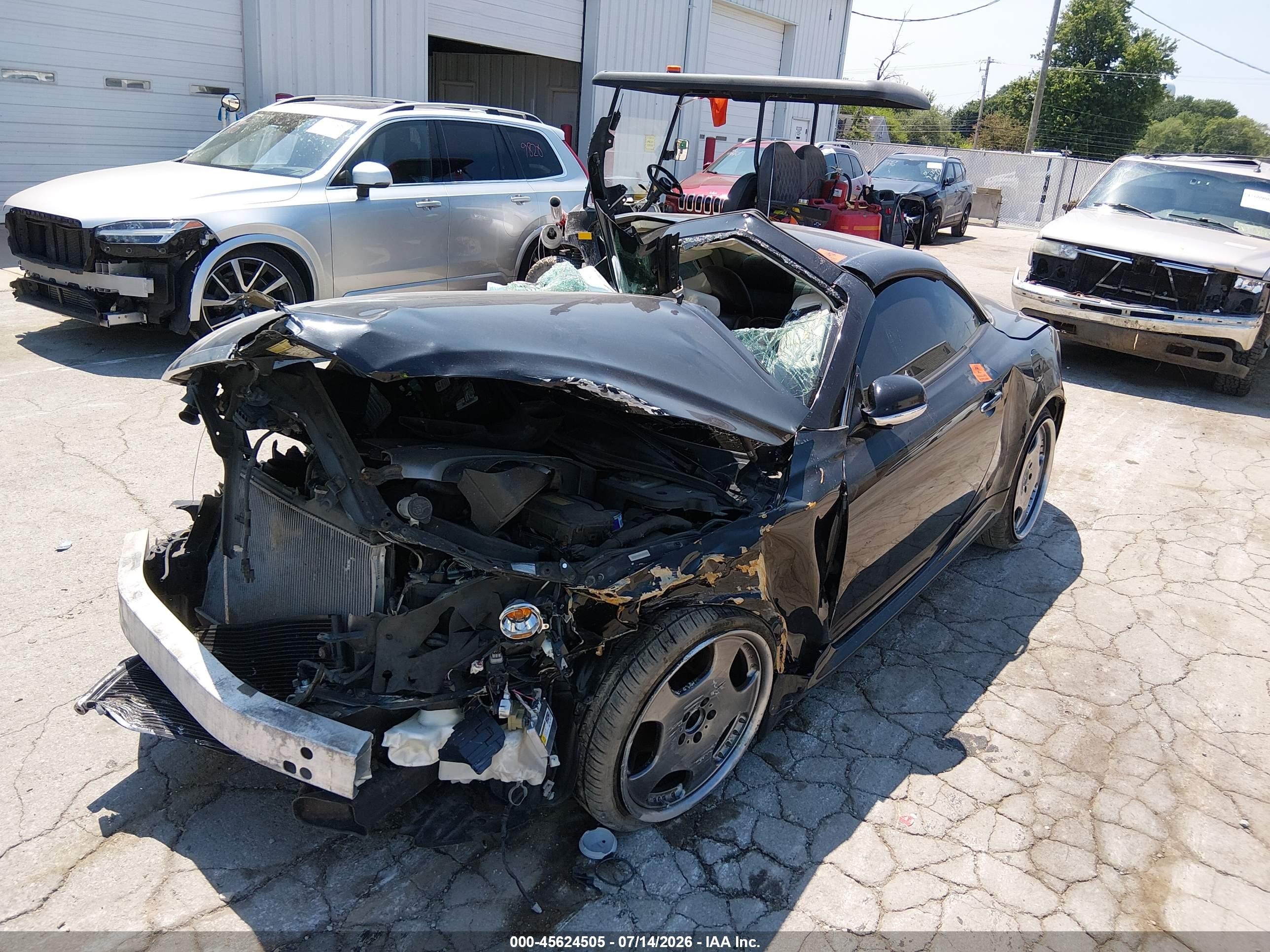 2002 Lexus Sc 430   Black vin: JTHFN48Y120015959
