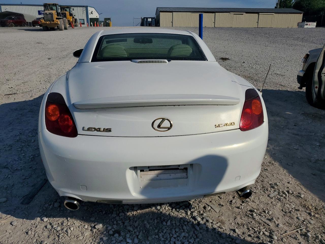 2002 Lexus Sc 430 White vin: JTHFN48Y120019087