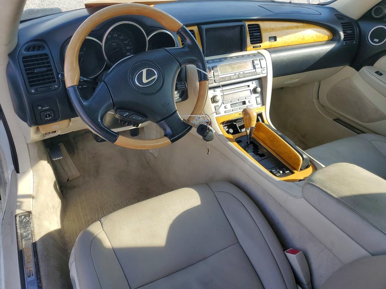 2002 Lexus Sc 430 White vin: JTHFN48Y120019087