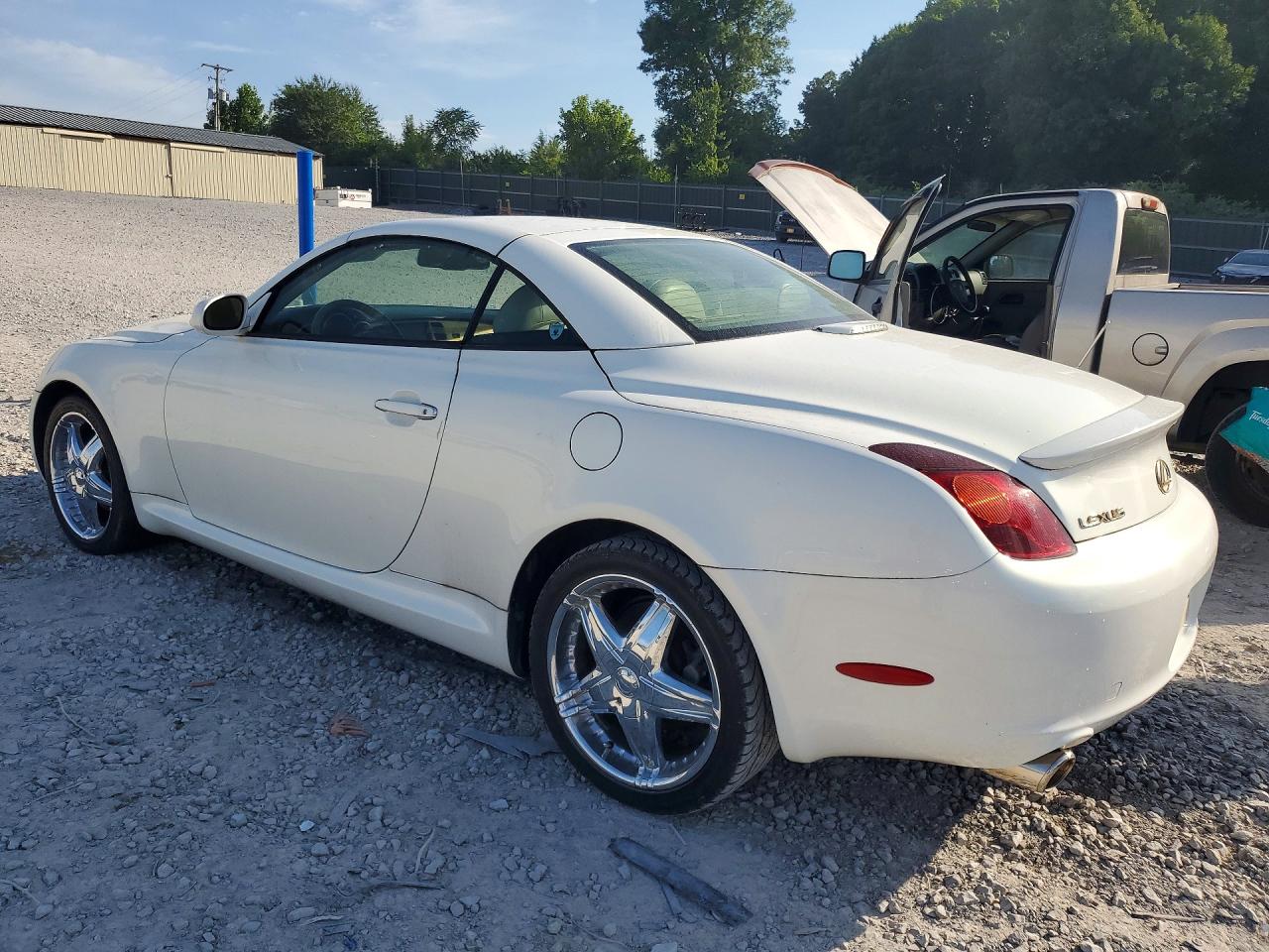 2002 Lexus Sc 430 White vin: JTHFN48Y120019087