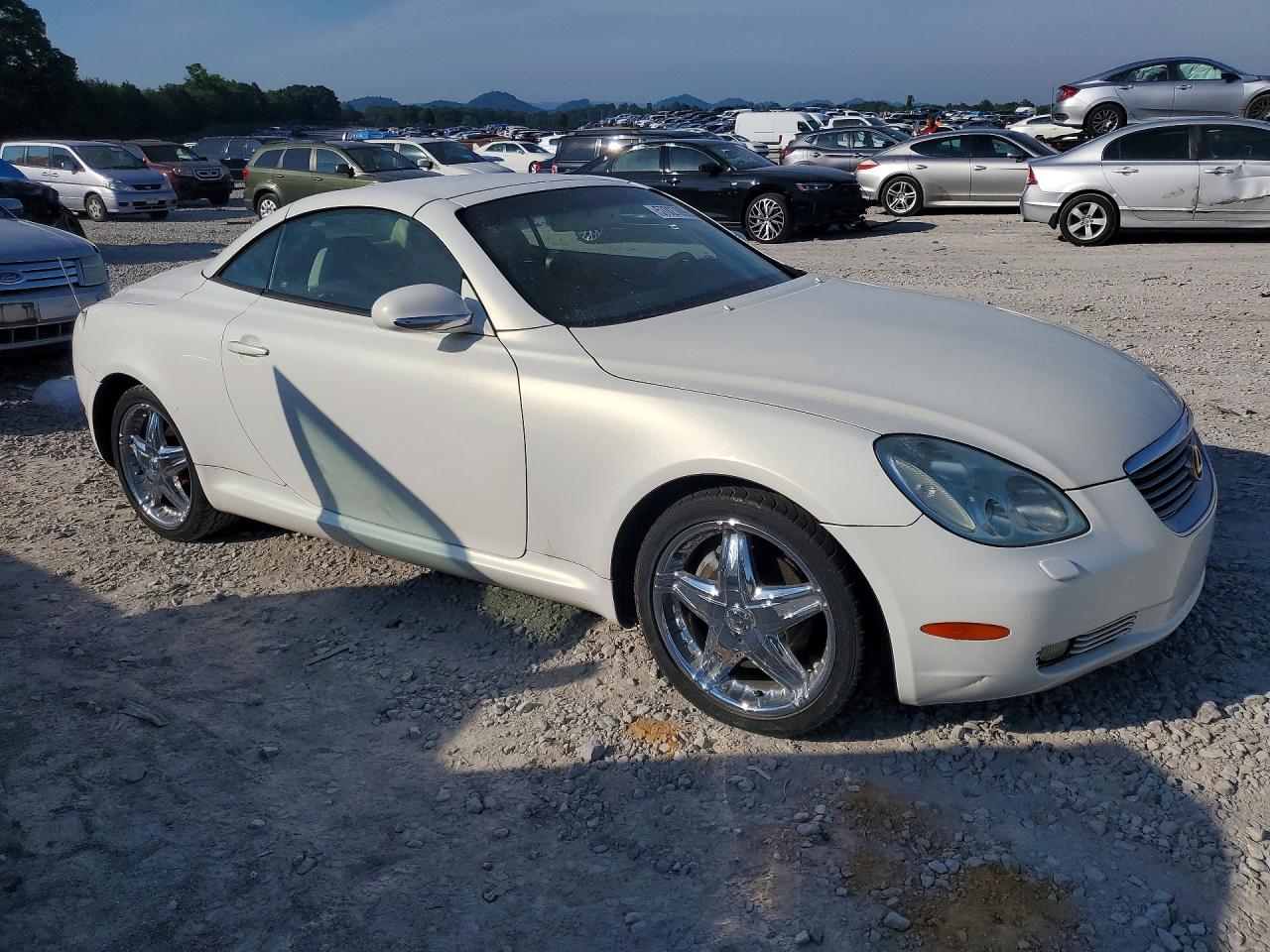 2002 Lexus Sc 430 White vin: JTHFN48Y120019087