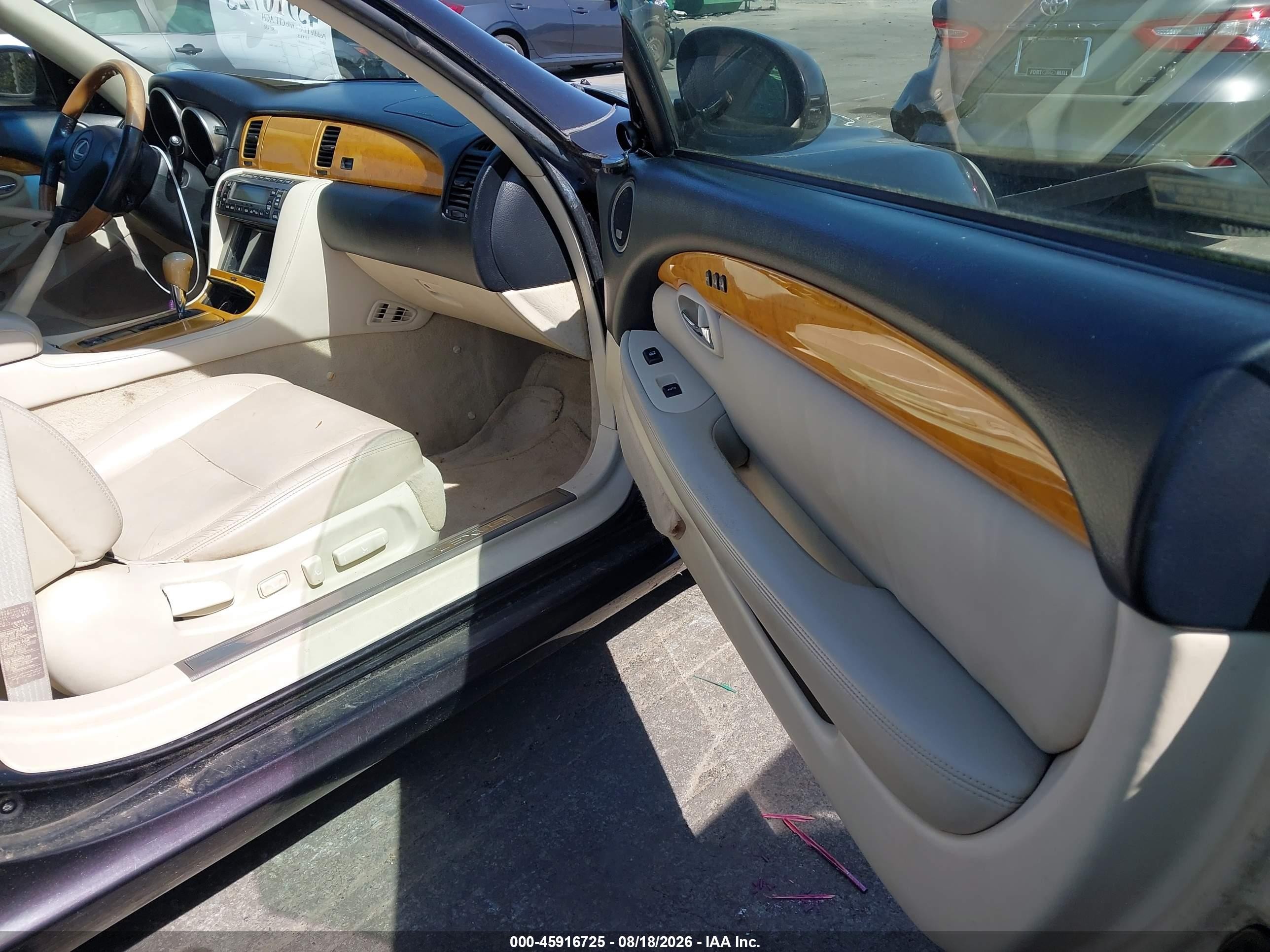 2002 Lexus Sc 430 Purple vin: JTHFN48Y120020112