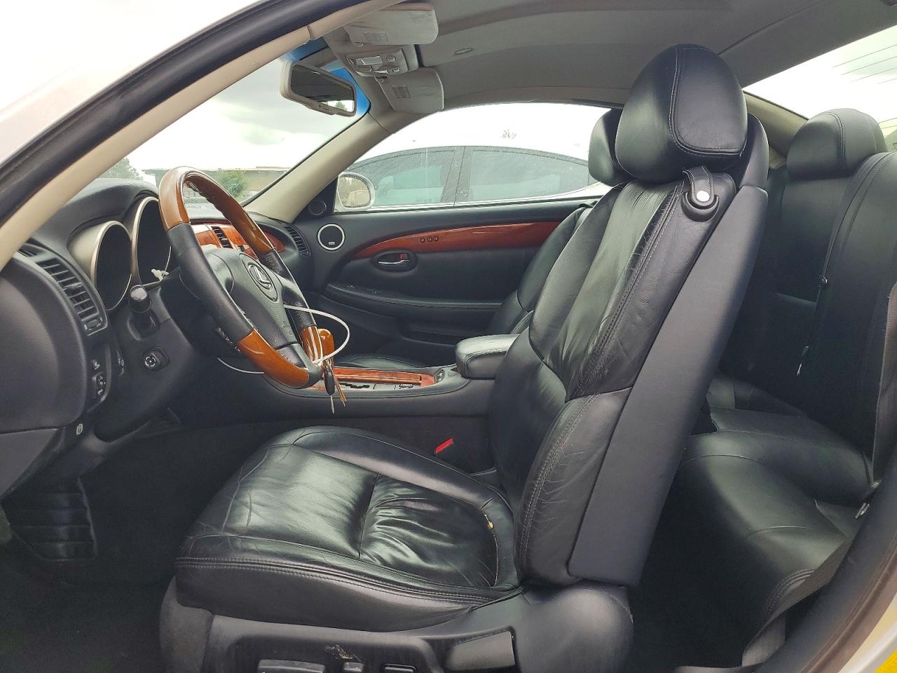 2002 Lexus Sc 430 Silver vin: JTHFN48Y120029795