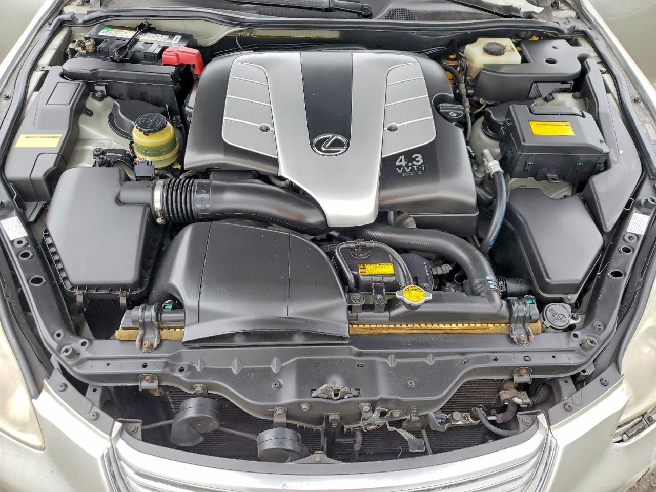 2002 Lexus Sc 430 Silver vin: JTHFN48Y120029795