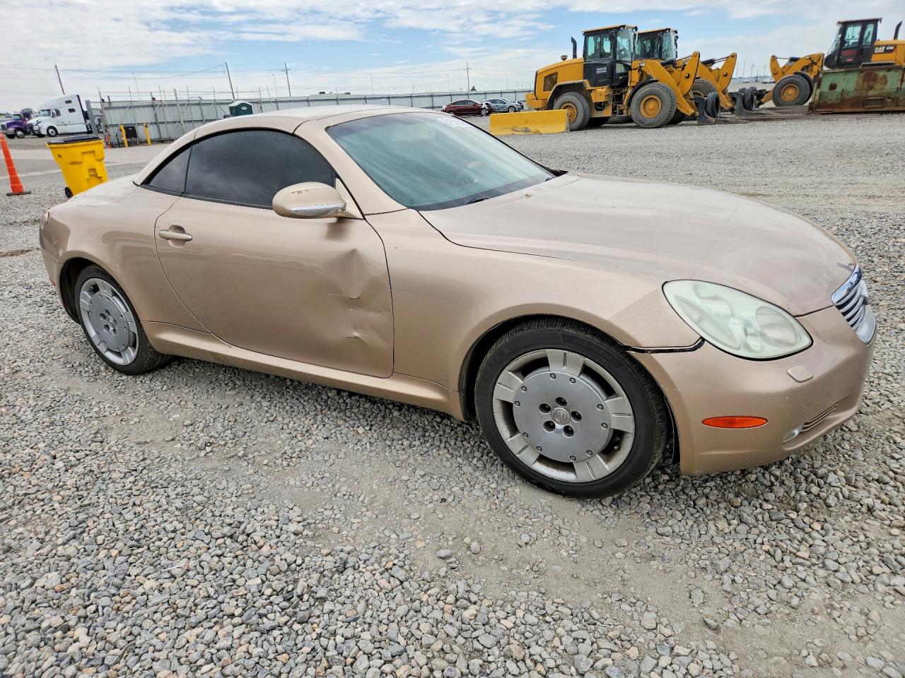 2002 Lexus Sc 430 Tan vin: JTHFN48Y120032650