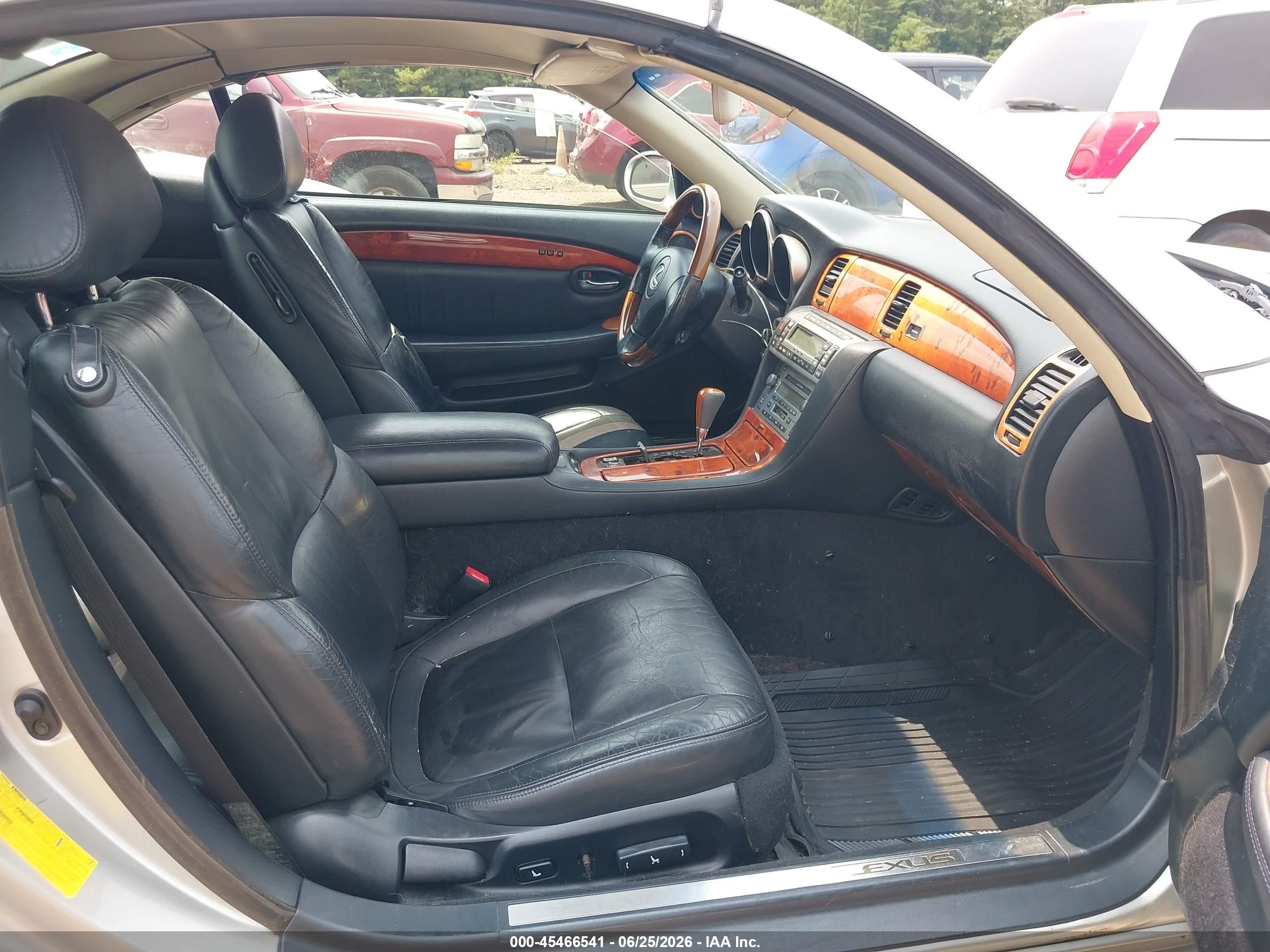 2003 Lexus Sc 430   Silver vin: JTHFN48Y130048381