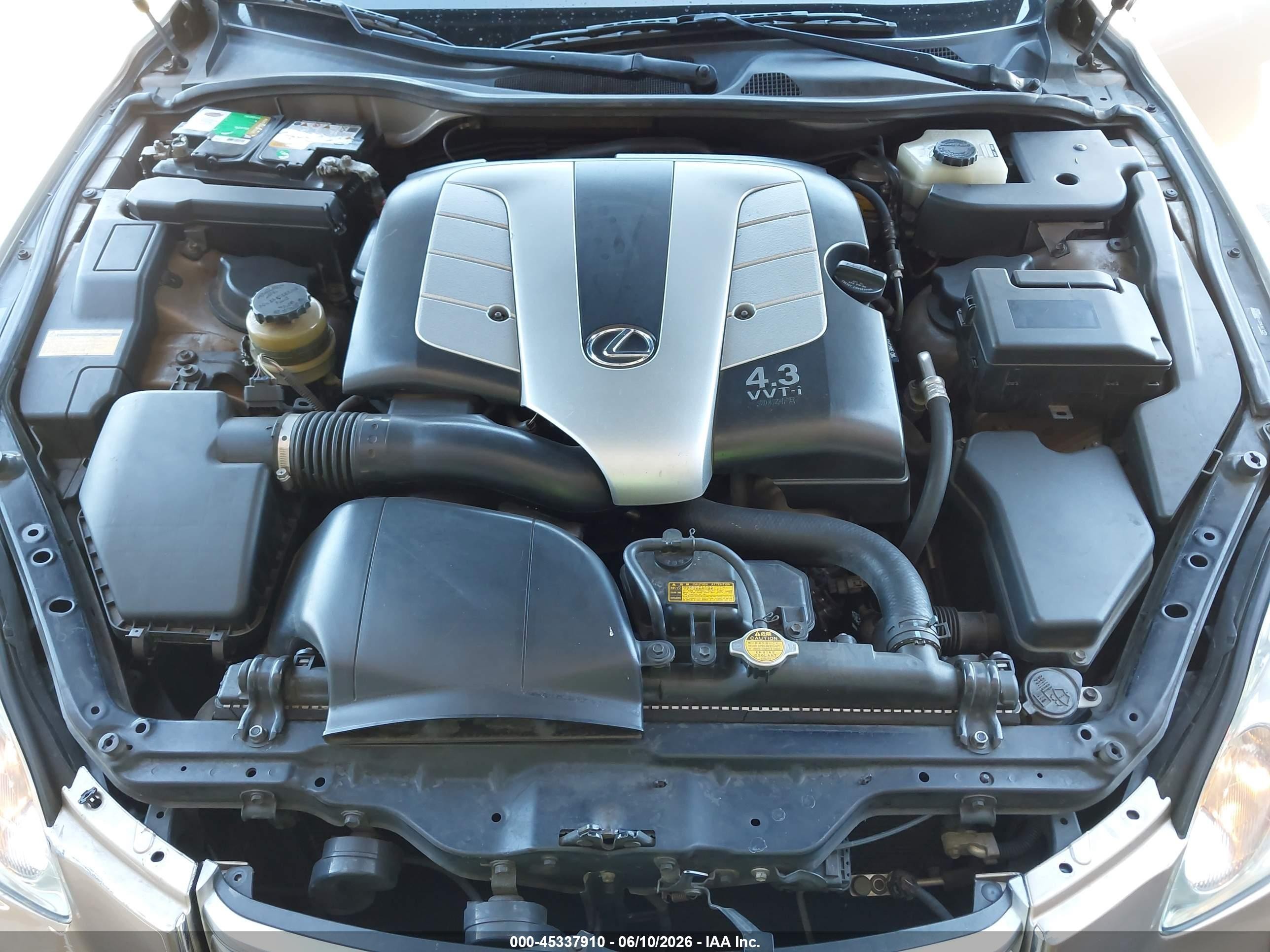 2004 Lexus Sc 430   Золотой vin: JTHFN48Y140056479