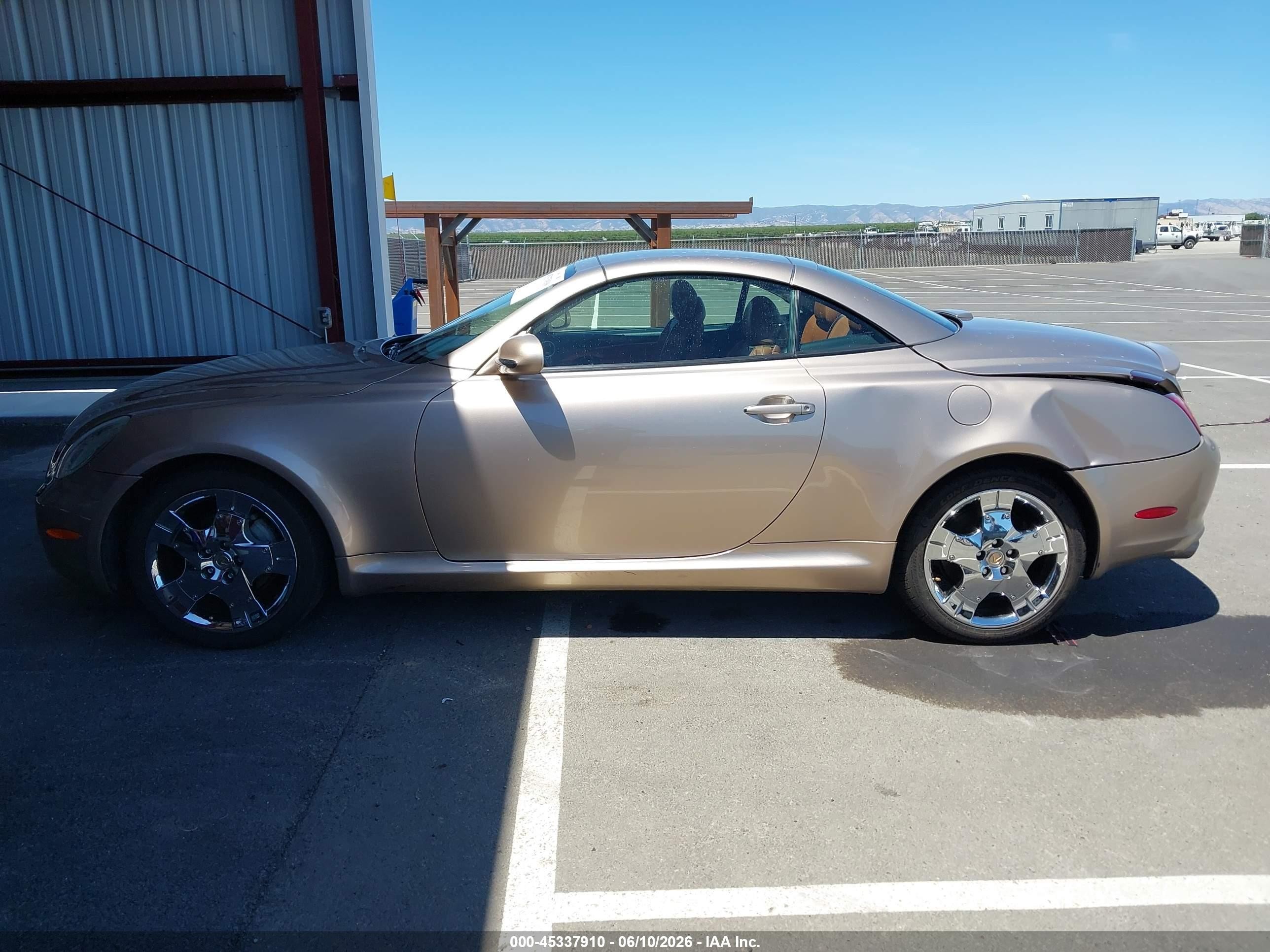 2004 Lexus Sc 430   Золотой vin: JTHFN48Y140056479