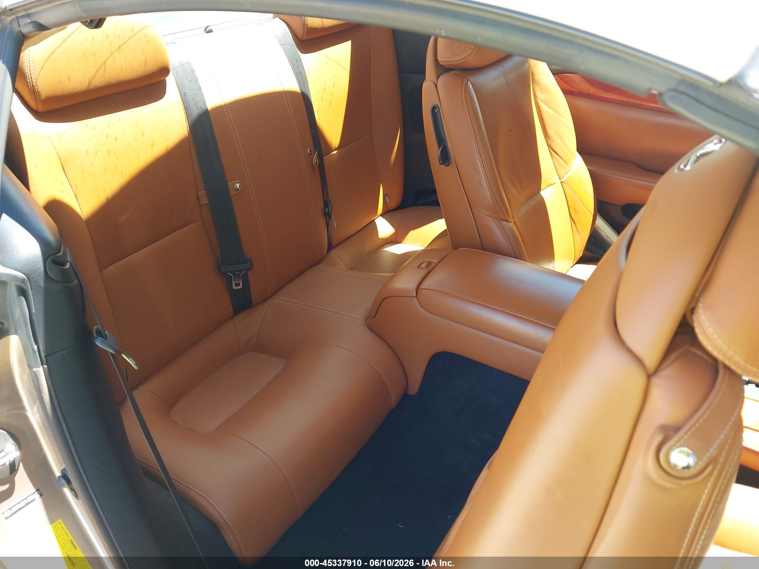 2004 Lexus Sc 430   Золотой vin: JTHFN48Y140056479