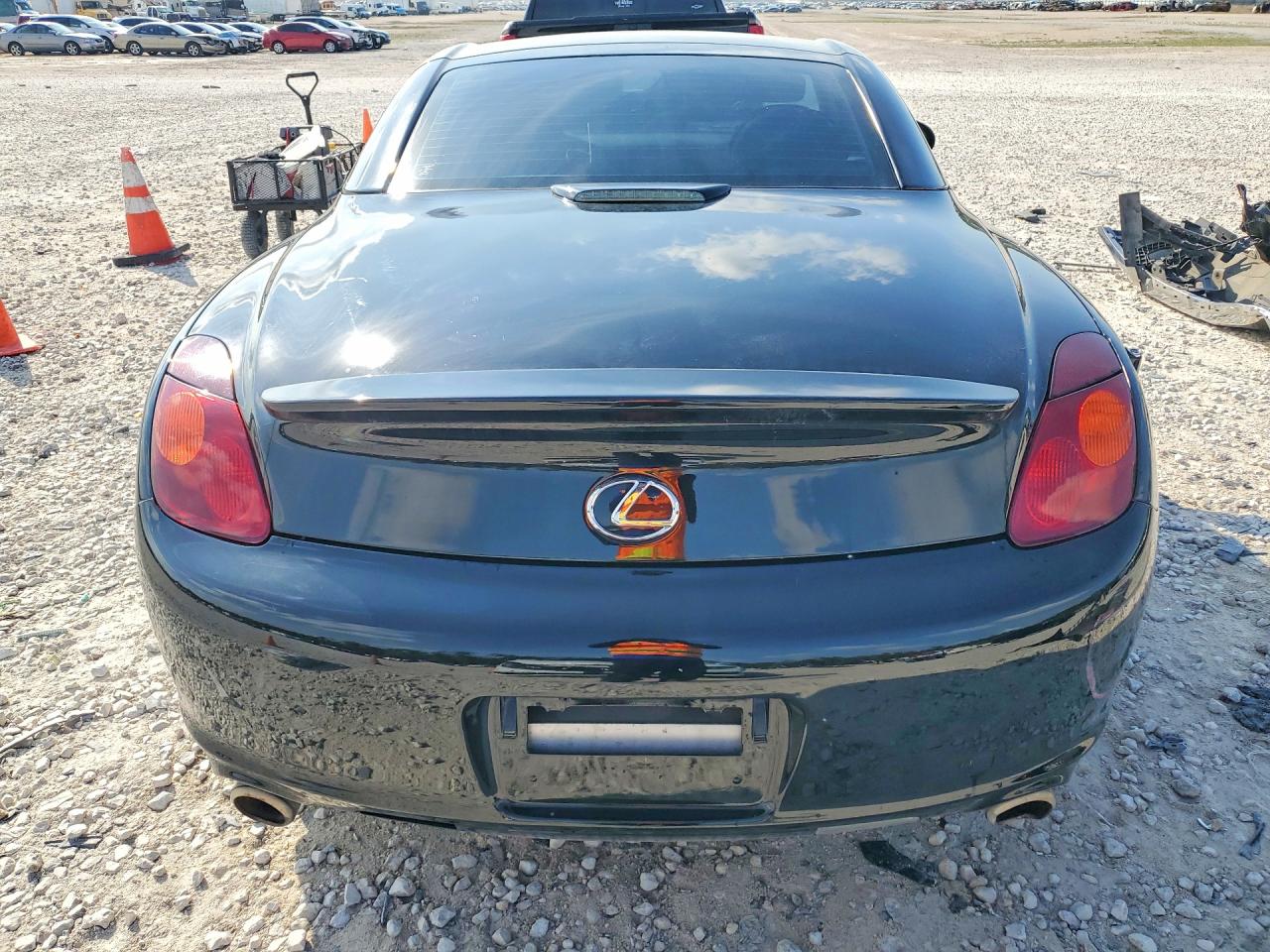 2004 Lexus Sc 430 Base Black vin: JTHFN48Y140058412