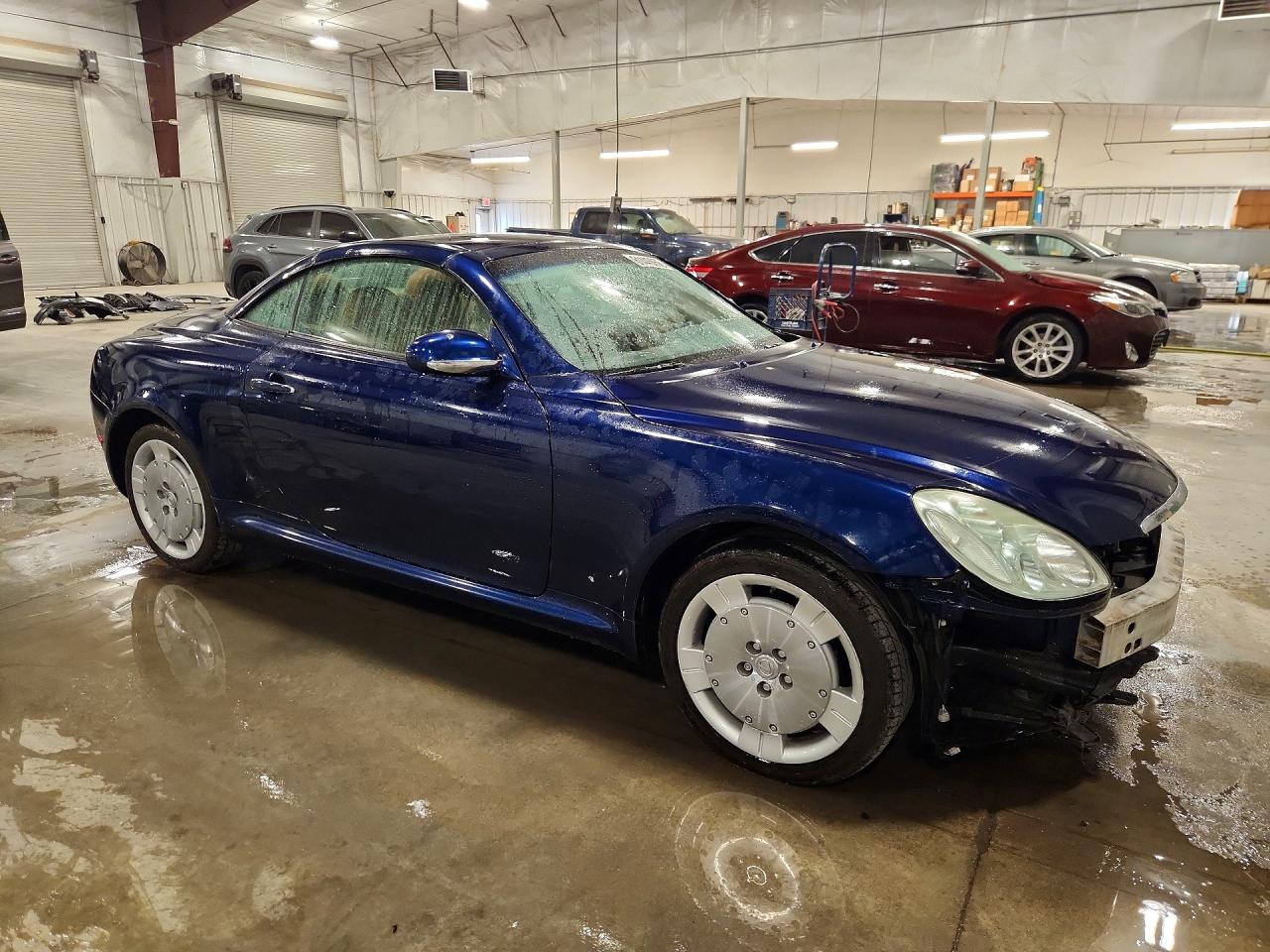 2005 Lexus Sc 430 Blue vin: JTHFN48Y150063059