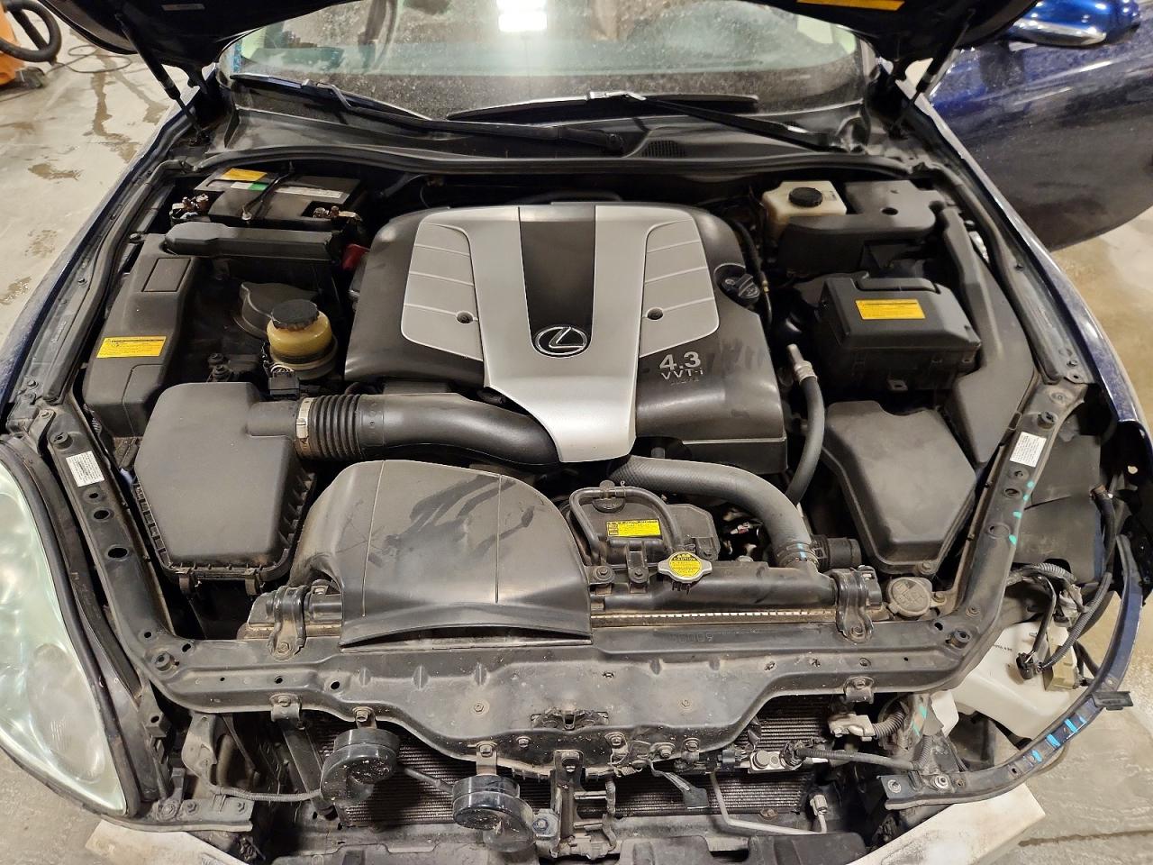 2005 Lexus Sc 430 Blue vin: JTHFN48Y150063059