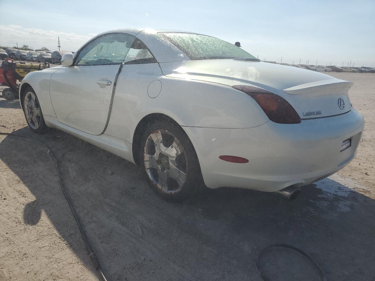 2005 Lexus Sc 430 White vin: JTHFN48Y150070786