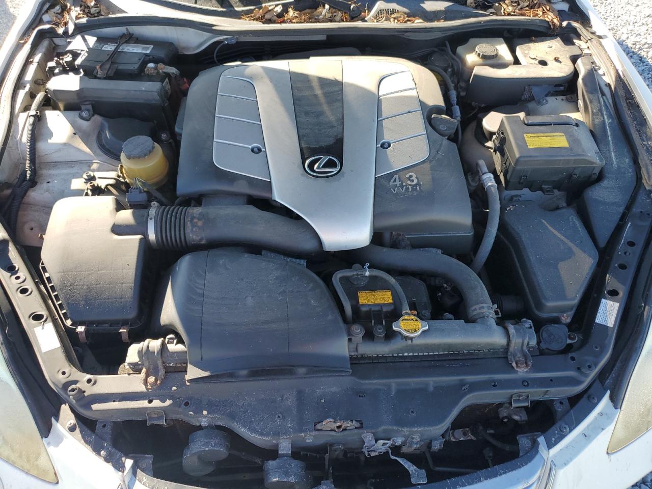 2005 Lexus Sc 430 White vin: JTHFN48Y150070786