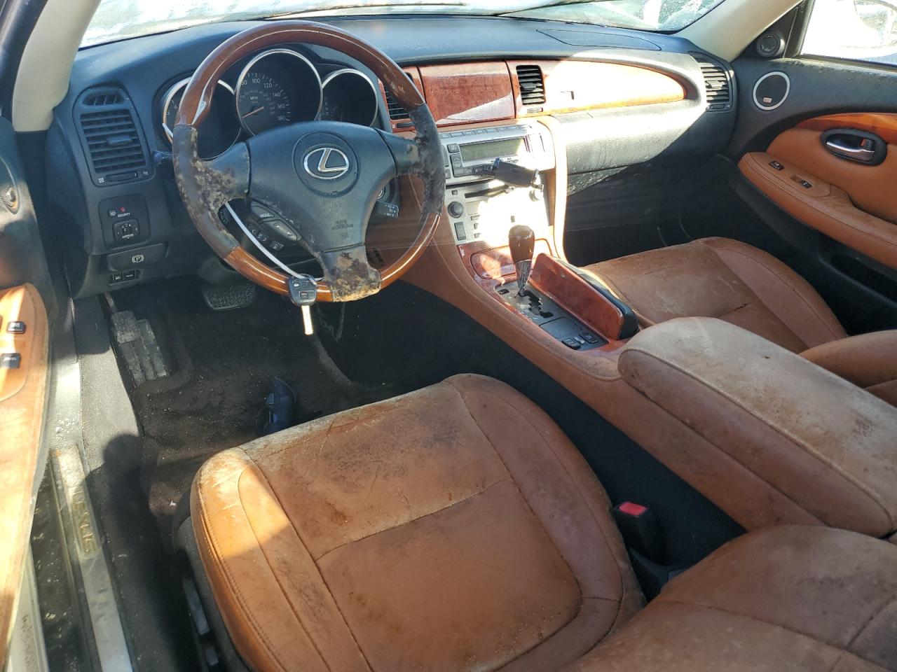 2005 Lexus Sc 430 White vin: JTHFN48Y150070786