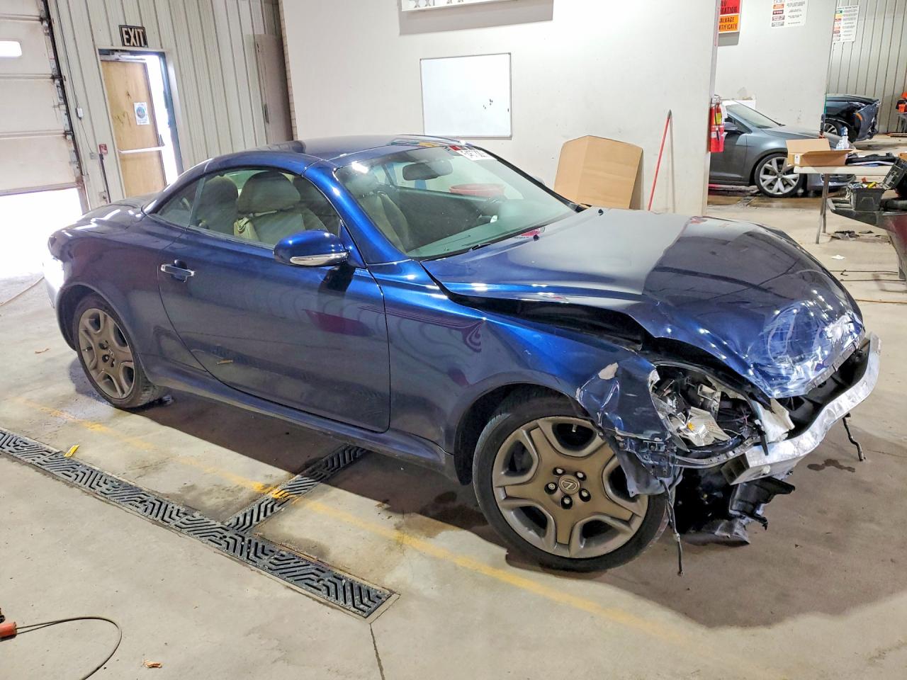 2006 Lexus Sc 430 Blue vin: JTHFN48Y169009239