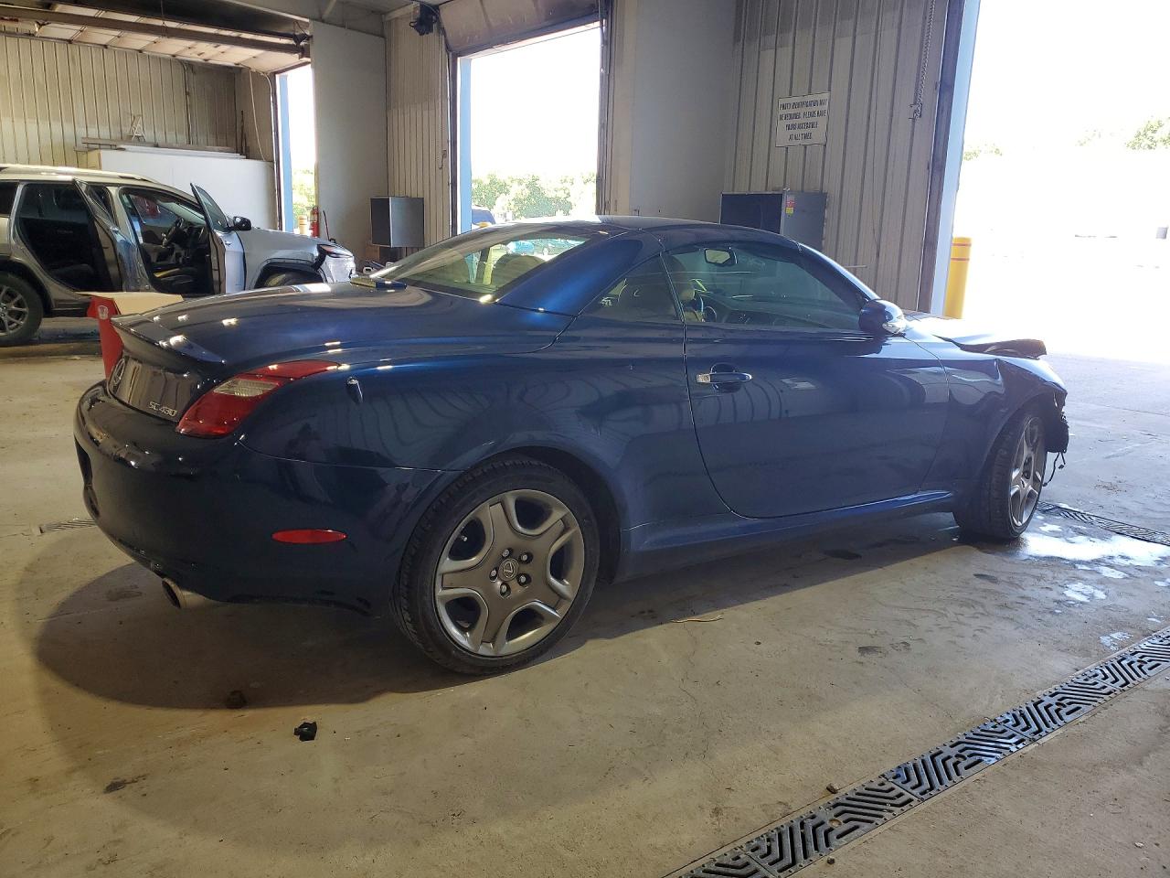 2006 Lexus Sc 430 Blue vin: JTHFN48Y169009239