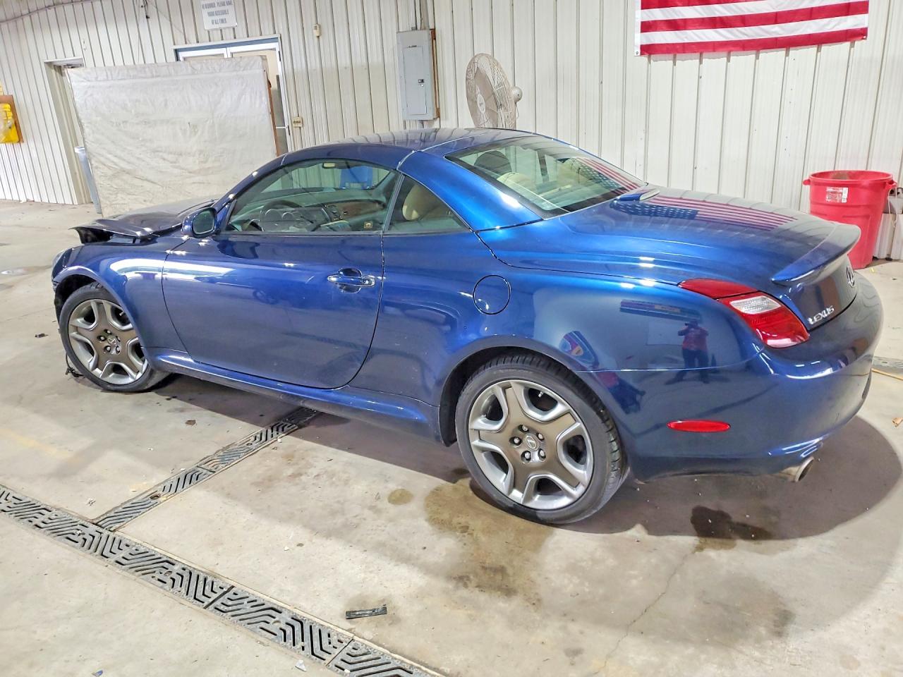 2006 Lexus Sc 430 Blue vin: JTHFN48Y169009239