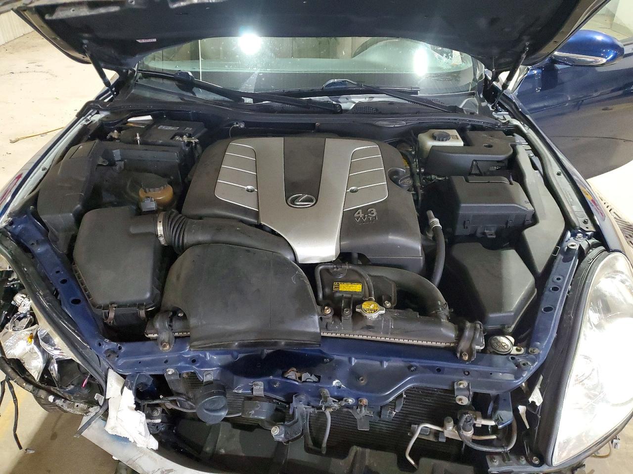 2006 Lexus Sc 430 Blue vin: JTHFN48Y169009239
