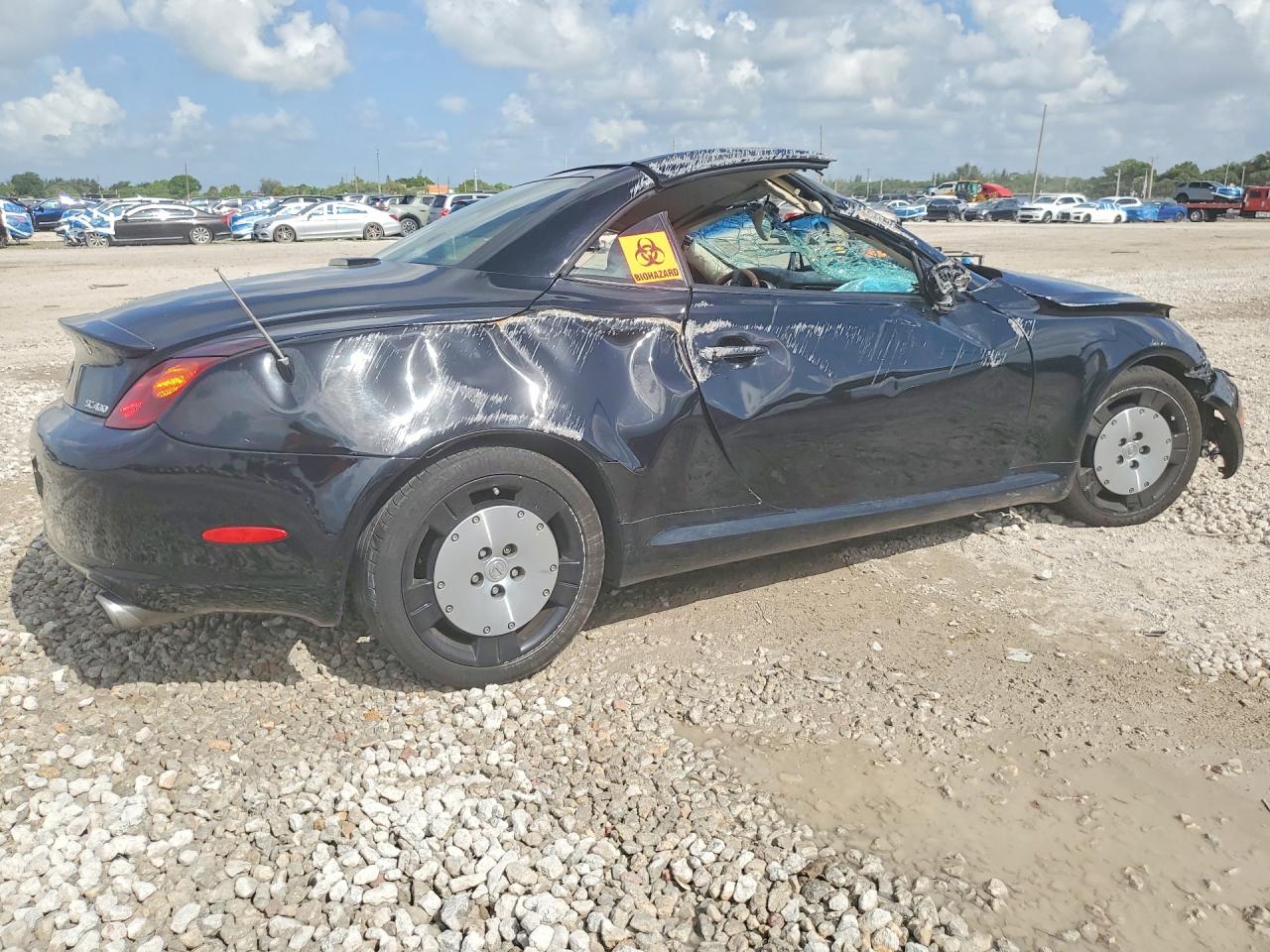 2002 Lexus Sc 430 Black vin: JTHFN48Y220013895