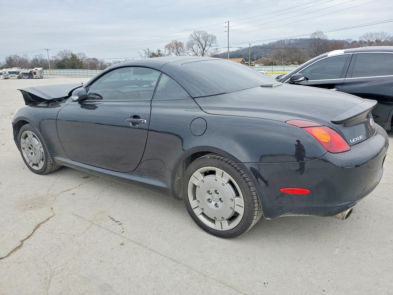 2003 Lexus Sc 430 Base Black vin: JTHFN48Y230042041