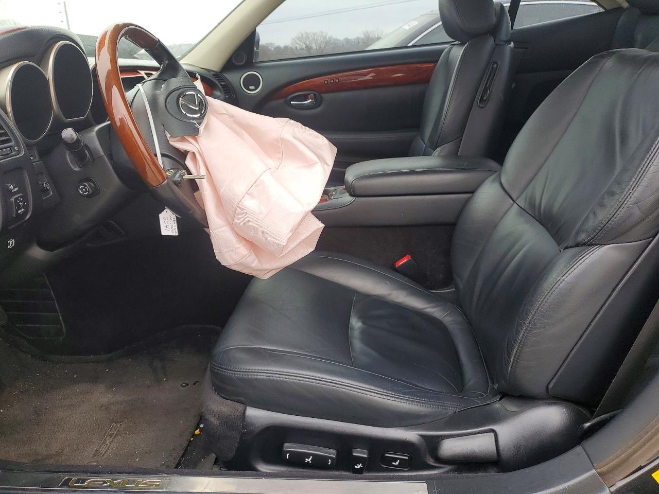 2003 Lexus Sc 430 Base Black vin: JTHFN48Y230042041