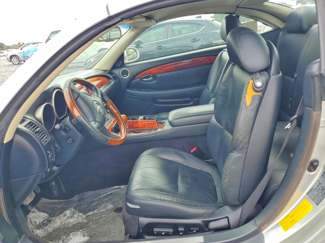 2004 Lexus Sc 430 Silver vin: JTHFN48Y240057656