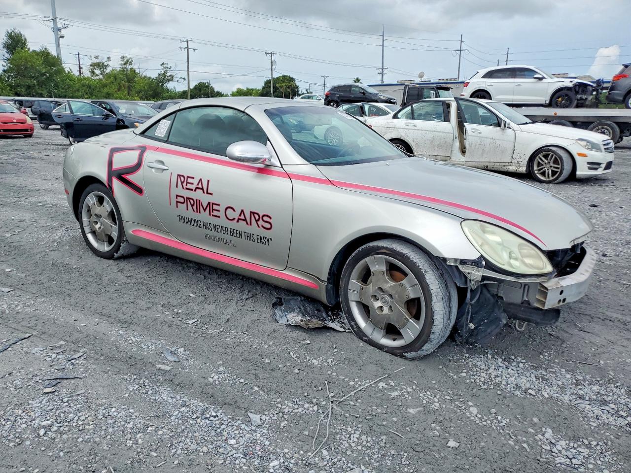 2004 Lexus Sc 430 Silver vin: JTHFN48Y240057656