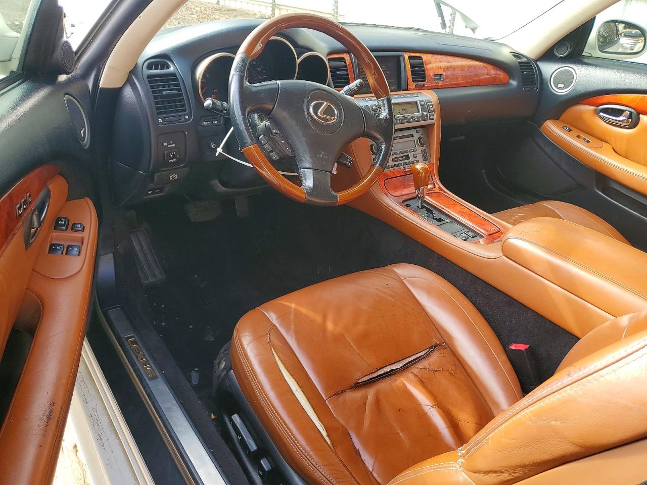 2005 Lexus Sc 430 White vin: JTHFN48Y250064107