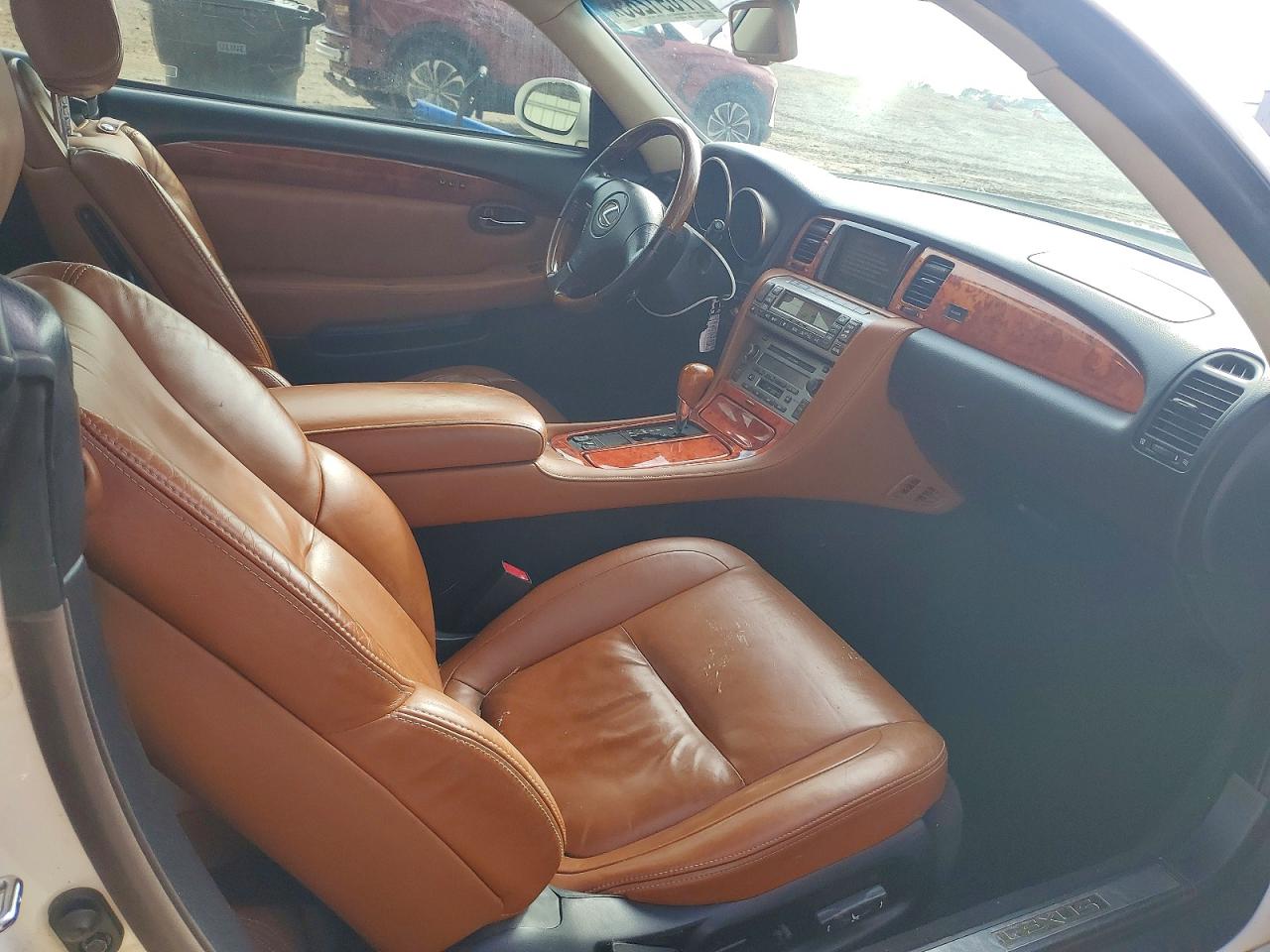 2005 Lexus Sc 430 White vin: JTHFN48Y250064107
