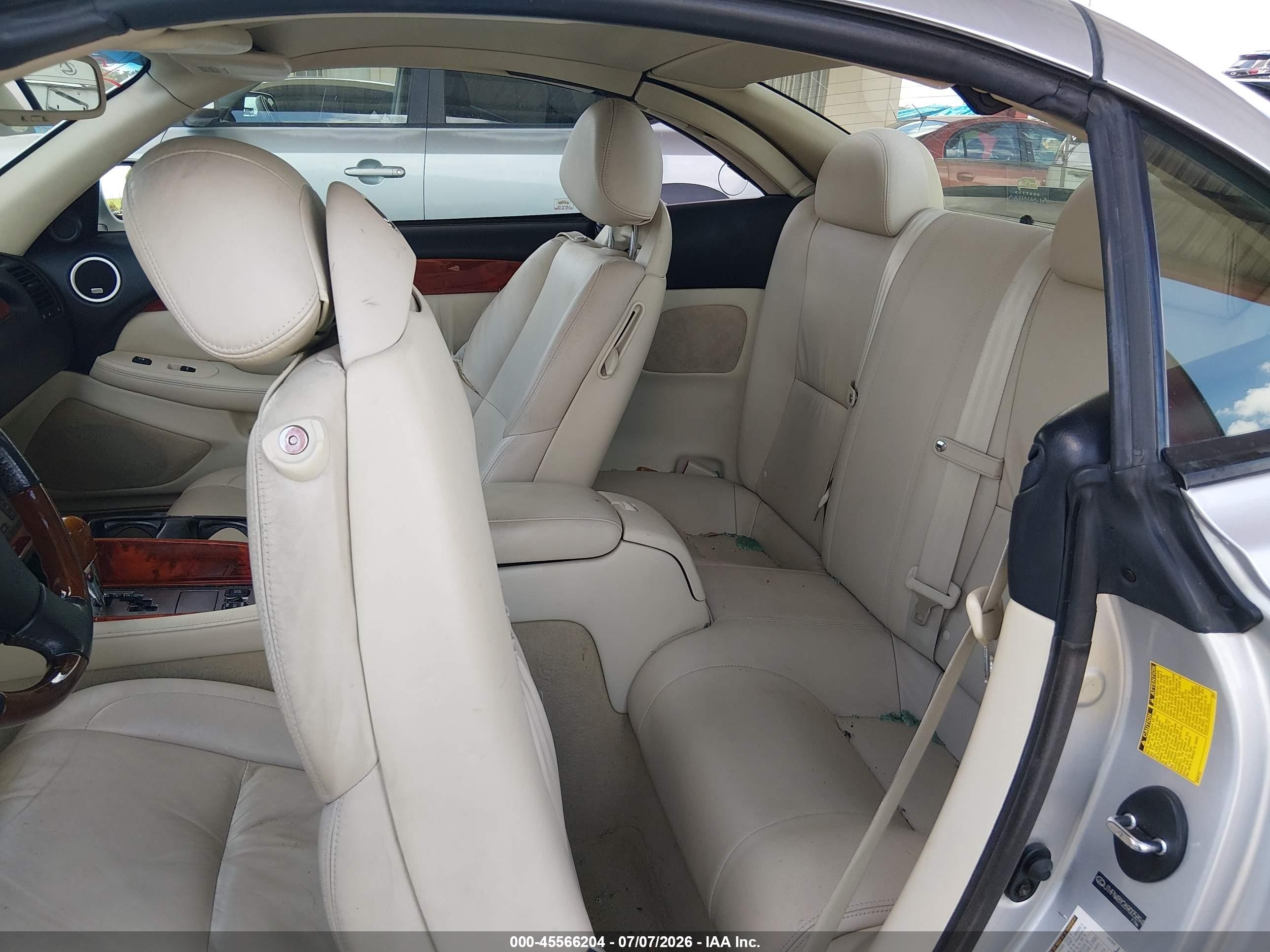 2006 Lexus Sc 430   Silver vin: JTHFN48Y269005894