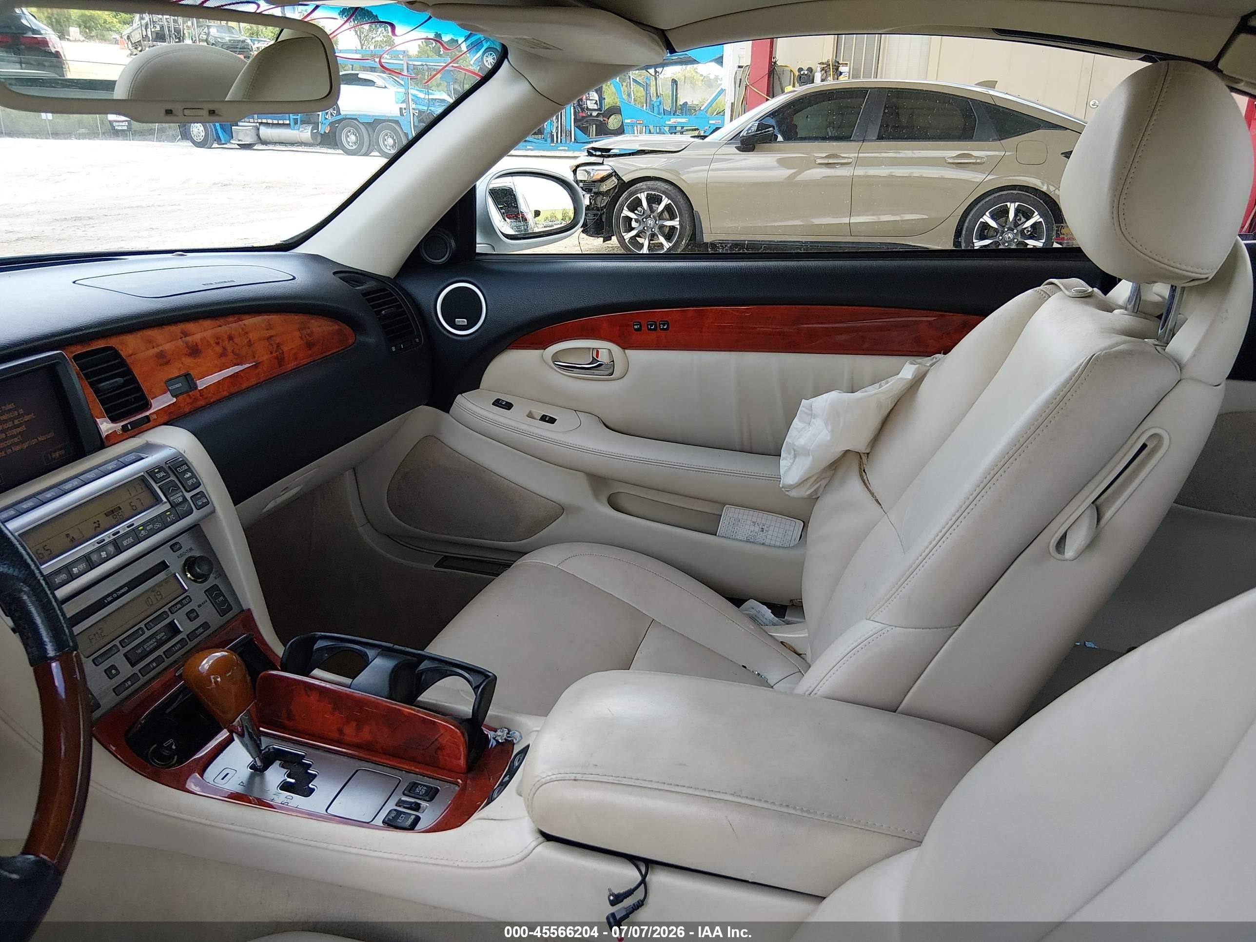 2006 Lexus Sc 430   Silver vin: JTHFN48Y269005894