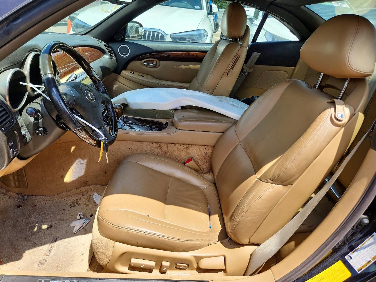 2006 Lexus Sc 430 Blue vin: JTHFN48Y269006639
