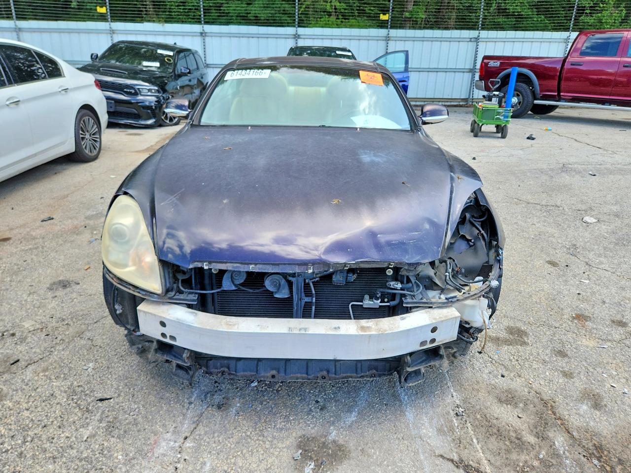 2006 Lexus Sc 430 Blue vin: JTHFN48Y269006639