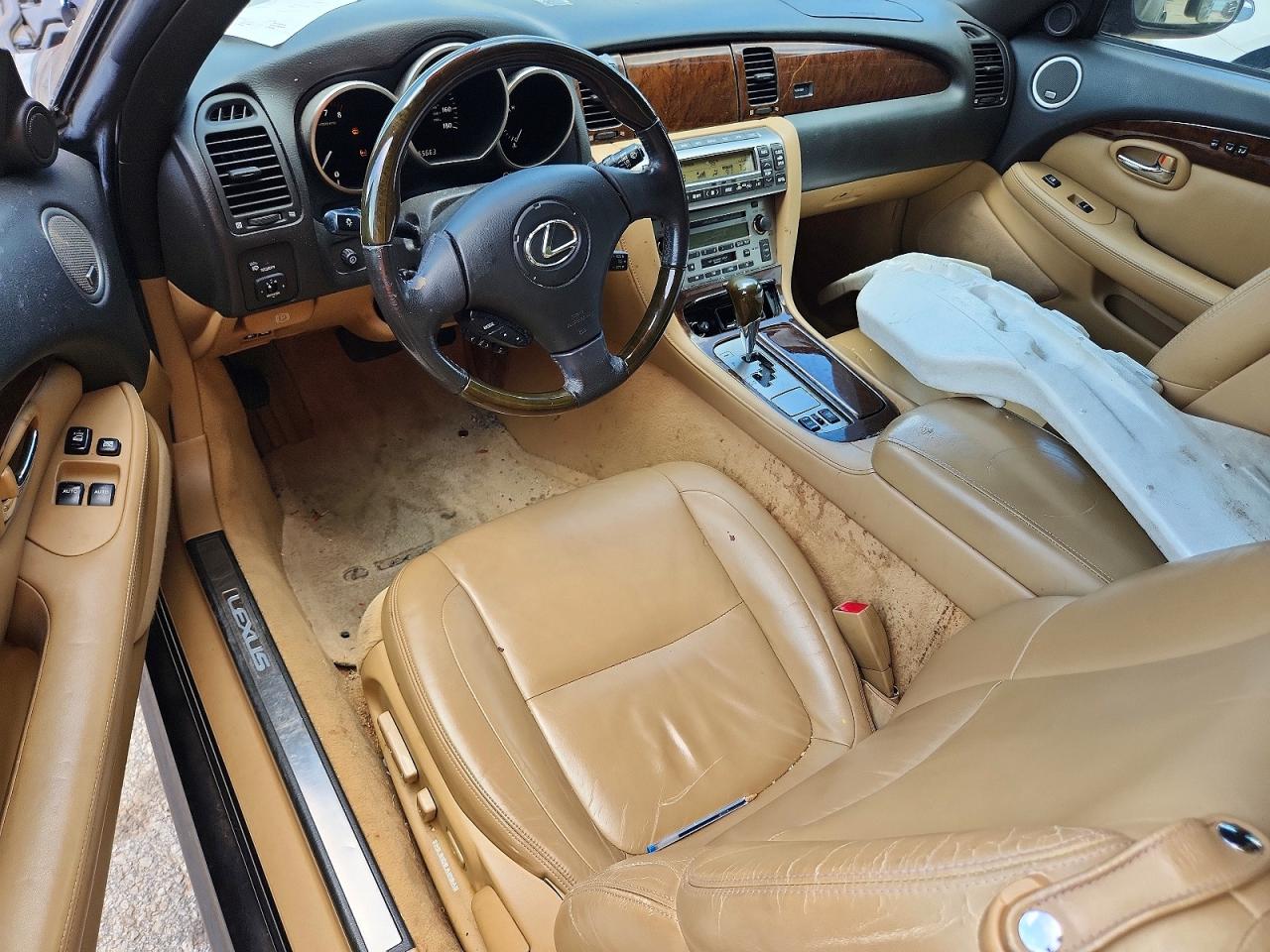 2006 Lexus Sc 430 Blue vin: JTHFN48Y269006639