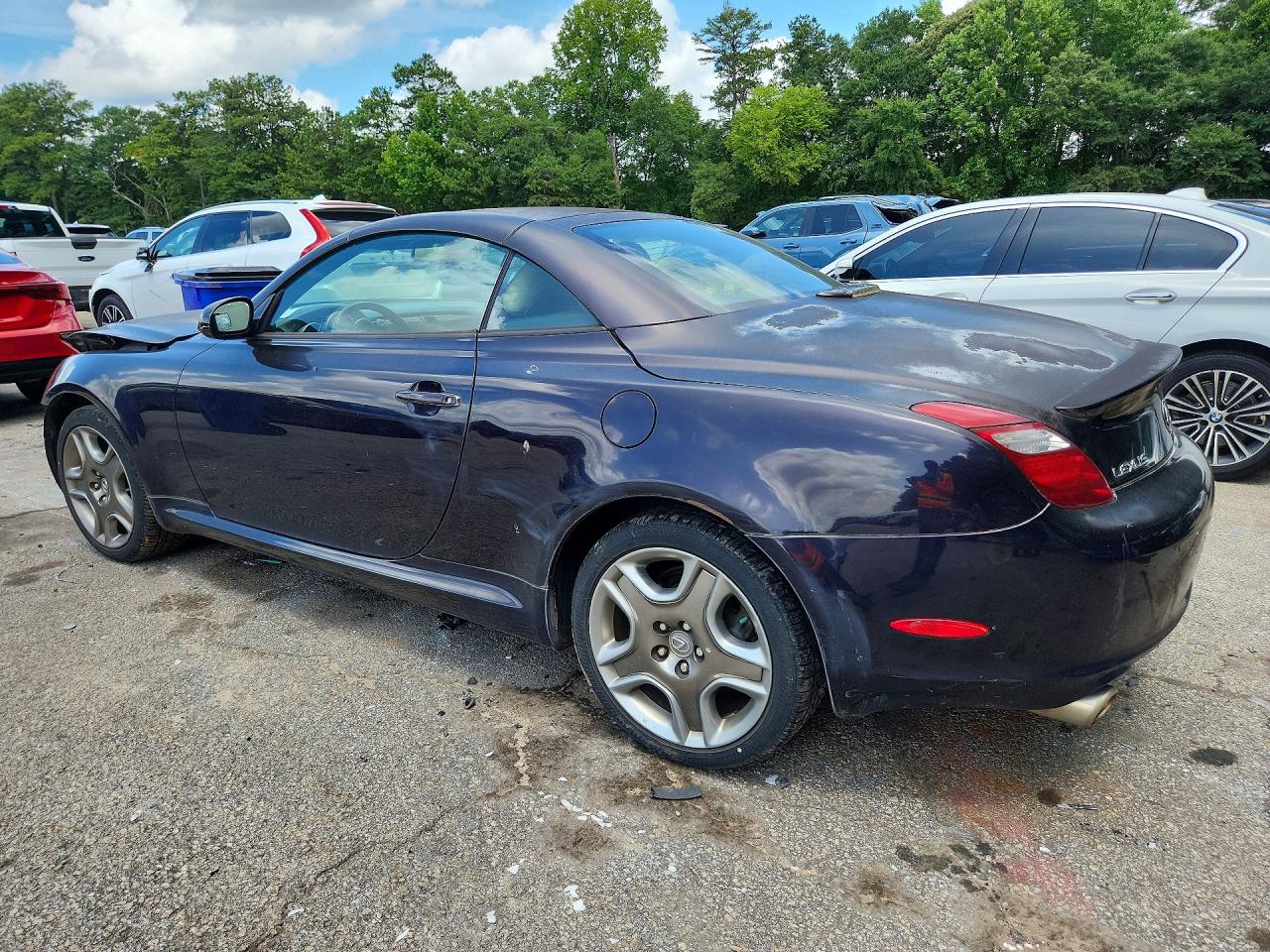 2006 Lexus Sc 430 Blue vin: JTHFN48Y269006639