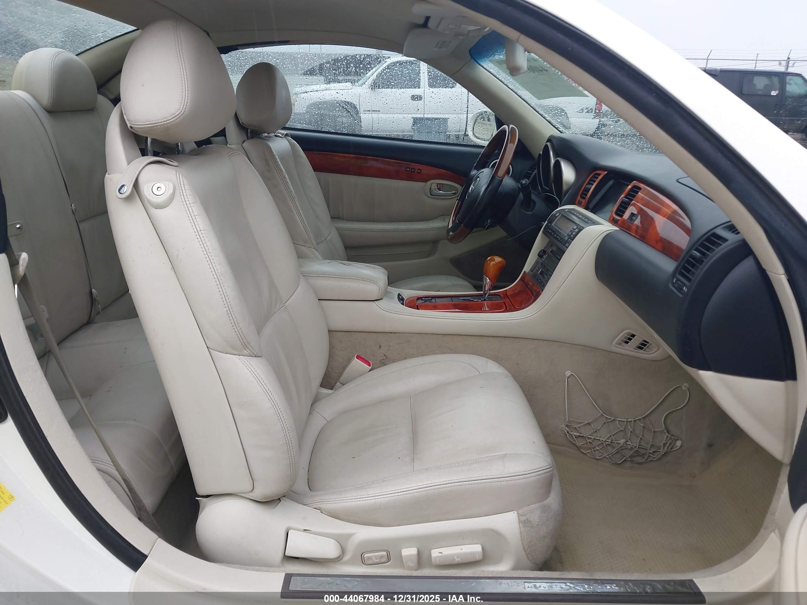 2006 Lexus Sc 430   White vin: JTHFN48Y269008178