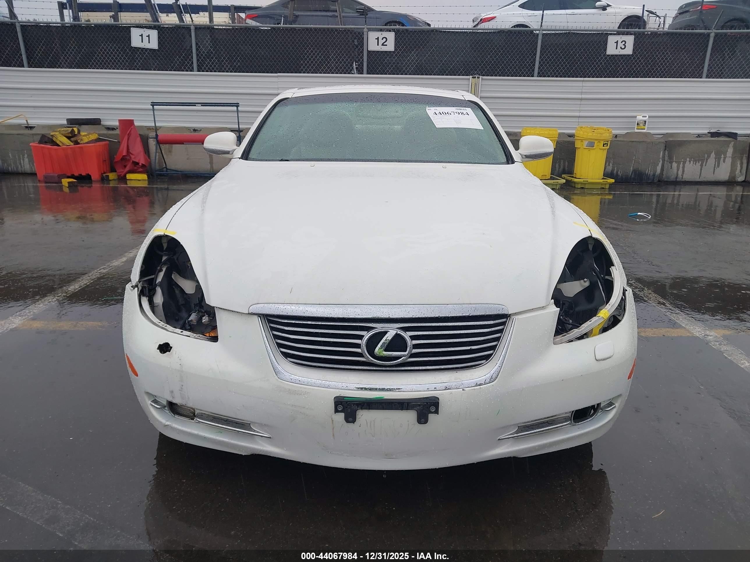 2006 Lexus Sc 430   White vin: JTHFN48Y269008178