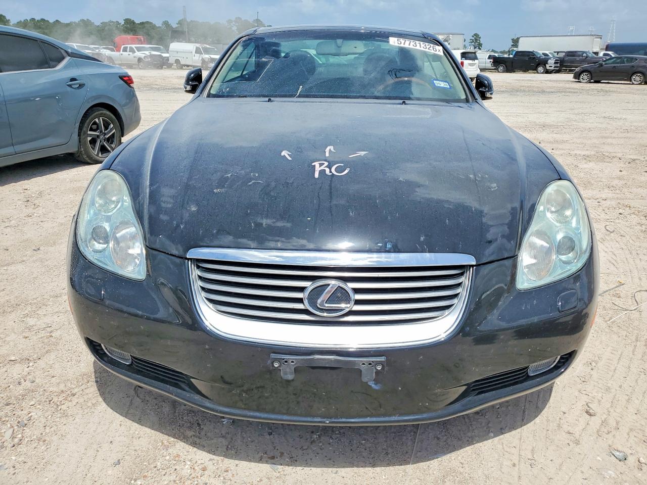 2002 Lexus Sc 430 Black vin: JTHFN48Y320011170