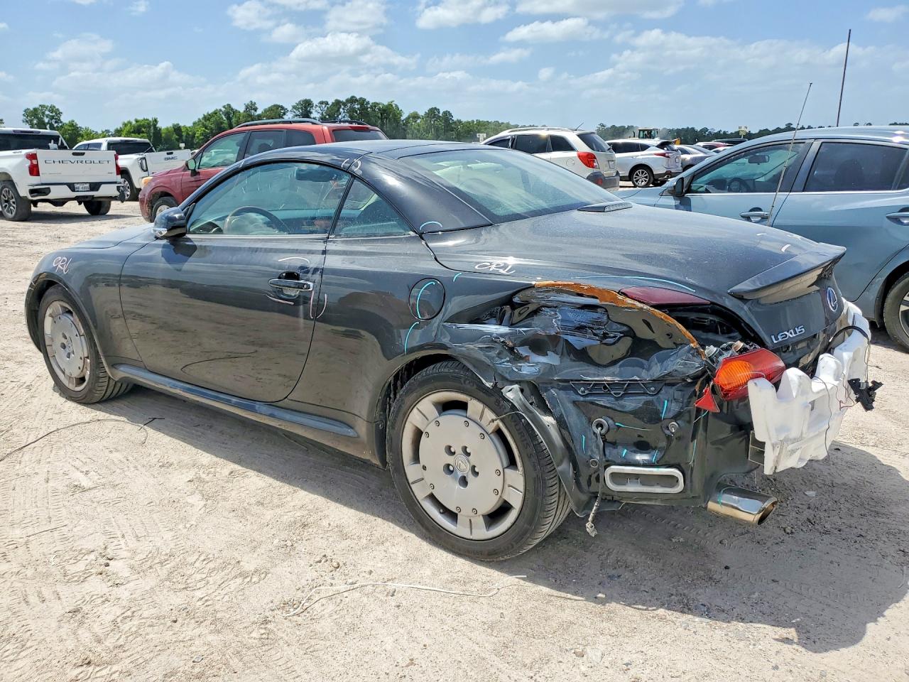 2002 Lexus Sc 430 Black vin: JTHFN48Y320011170