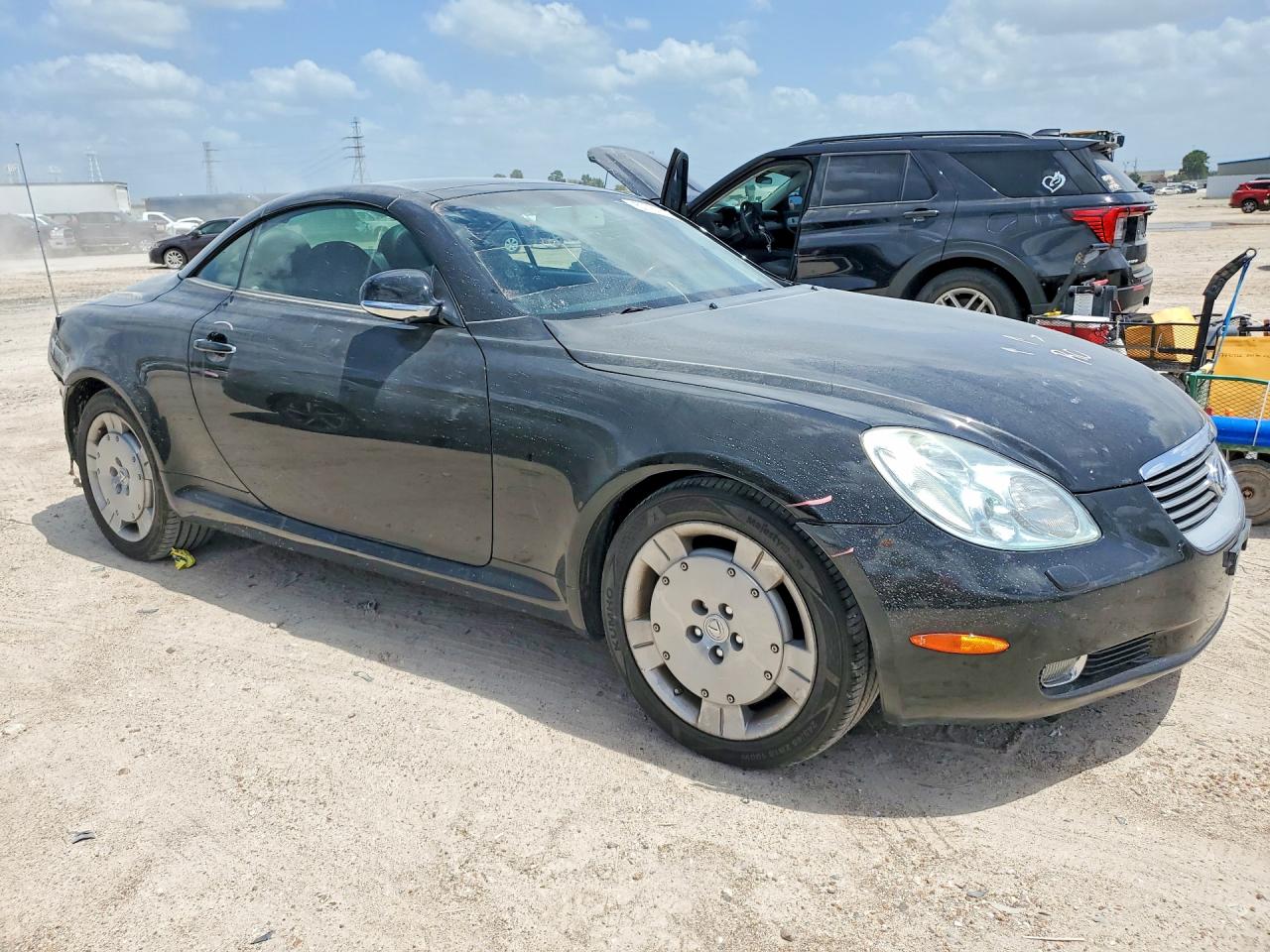 2002 Lexus Sc 430 Black vin: JTHFN48Y320011170