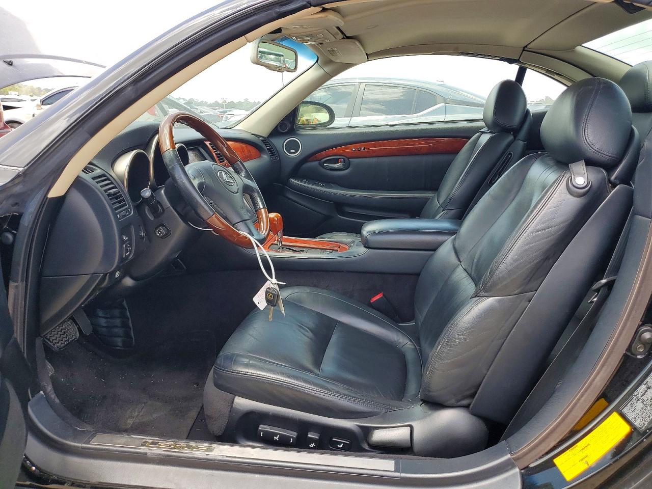 2002 Lexus Sc 430 Black vin: JTHFN48Y320011170