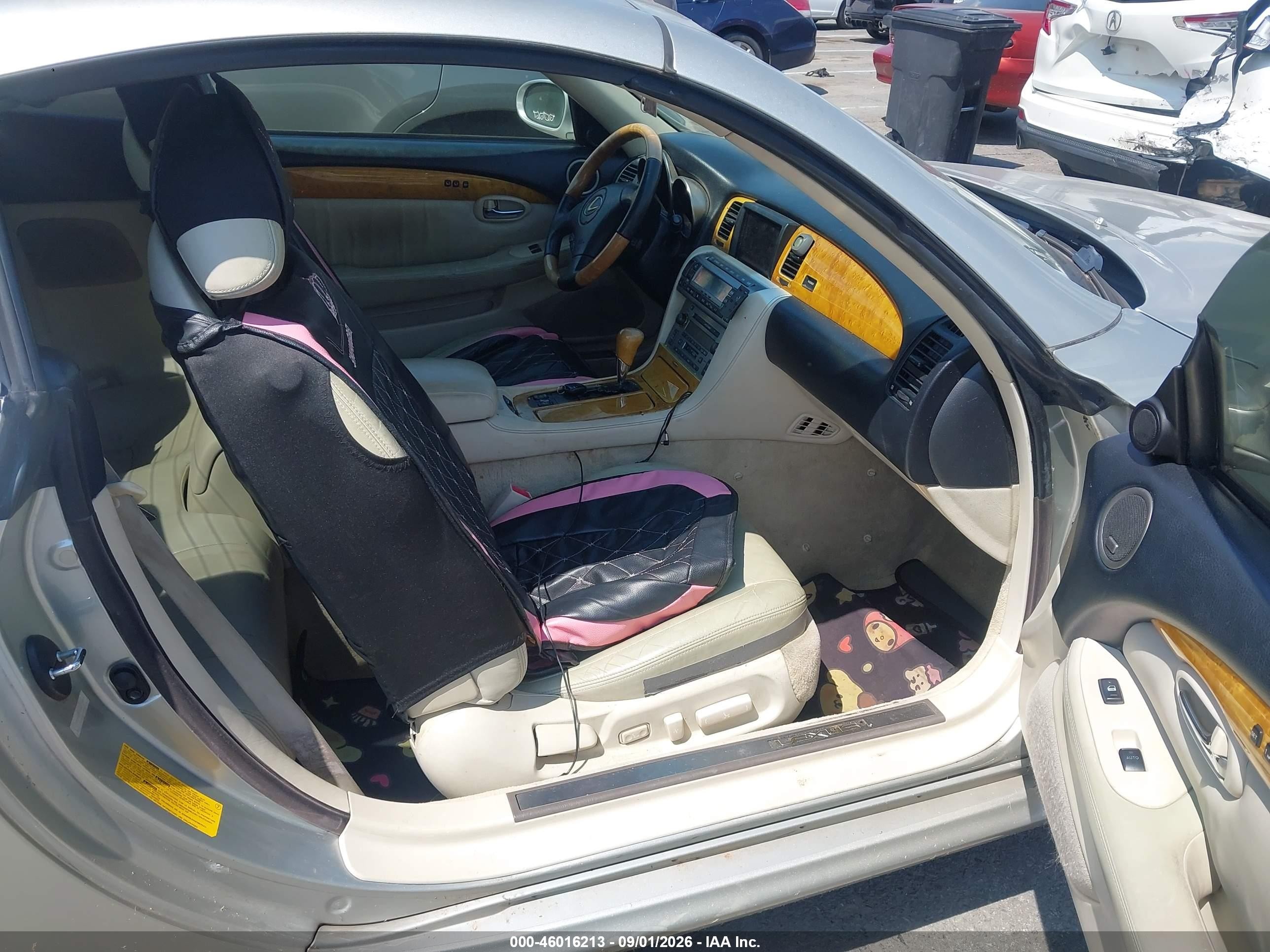 2002 Lexus Sc 430   Желто-коричневый vin: JTHFN48Y320017969
