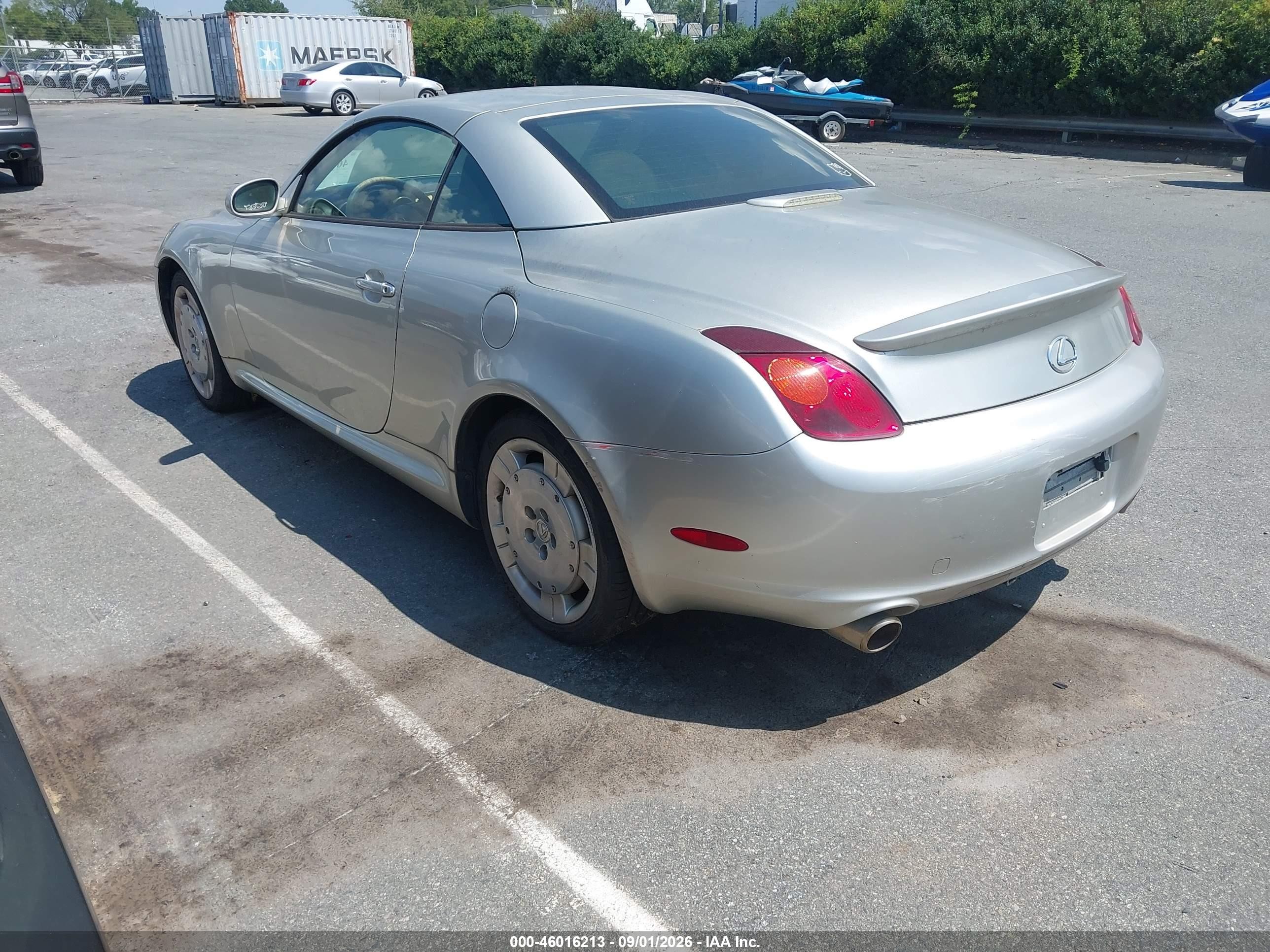 2002 Lexus Sc 430   Желто-коричневый vin: JTHFN48Y320017969