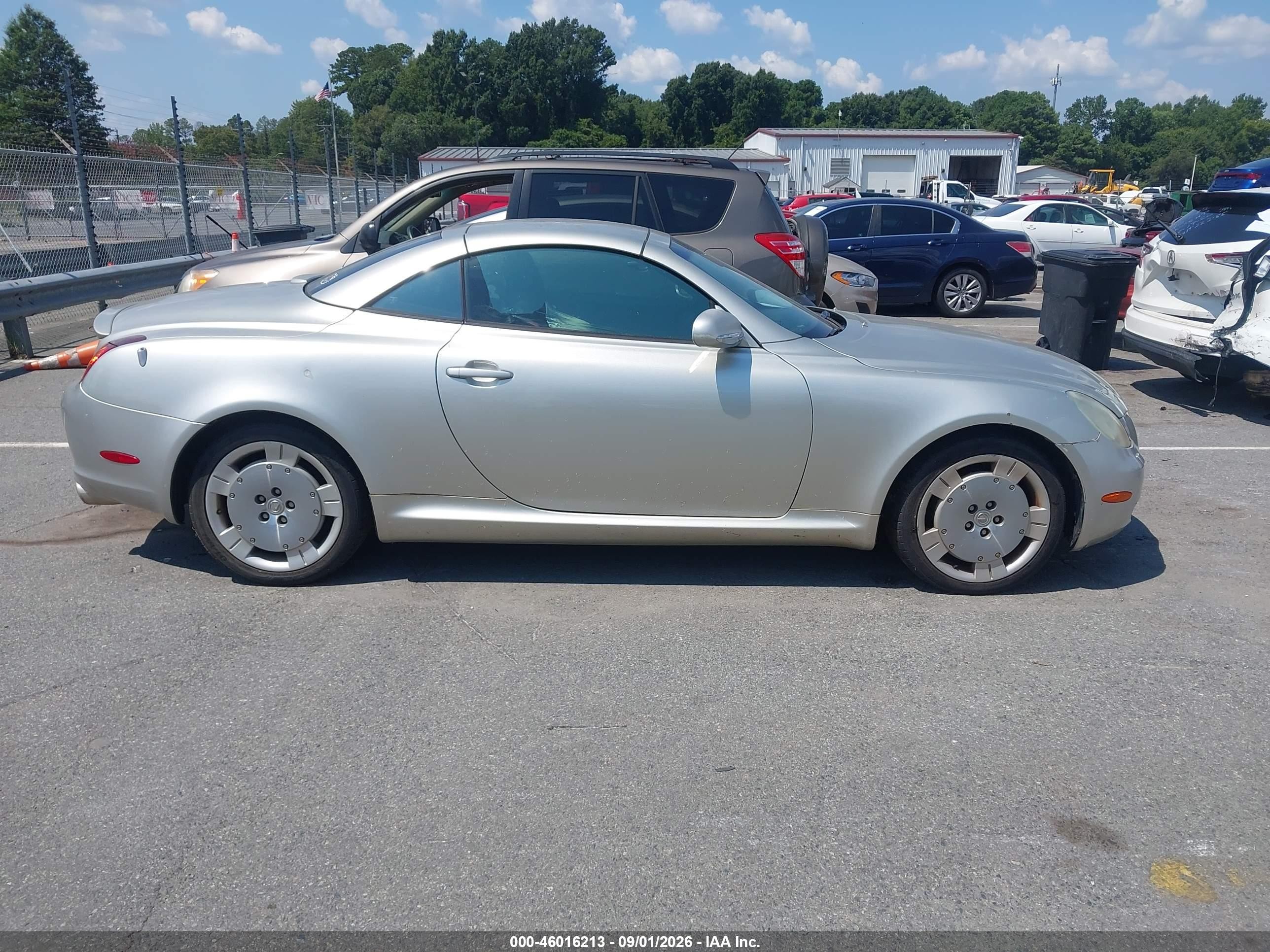 2002 Lexus Sc 430   Желто-коричневый vin: JTHFN48Y320017969