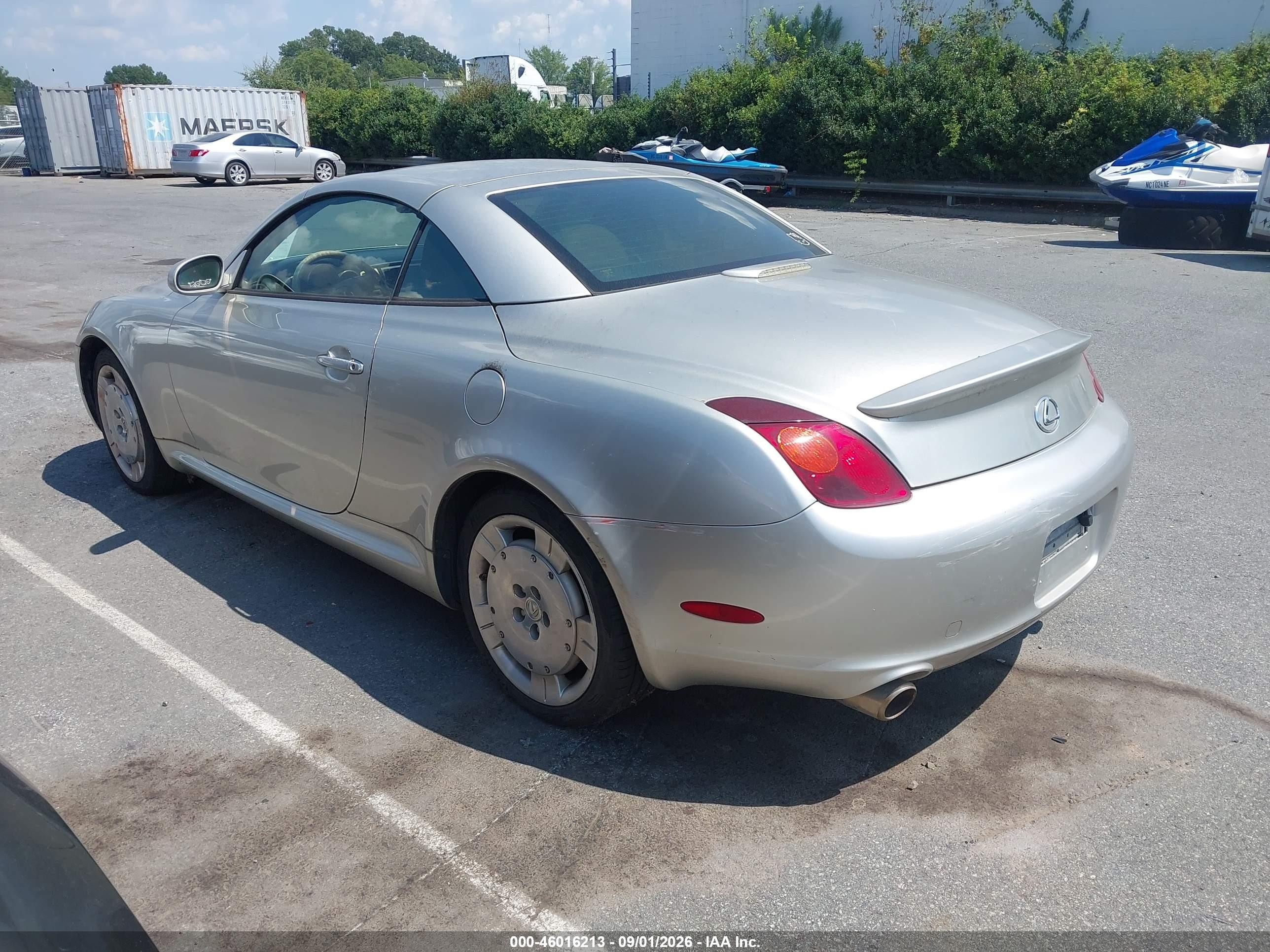 2002 Lexus Sc 430   Желто-коричневый vin: JTHFN48Y320017969