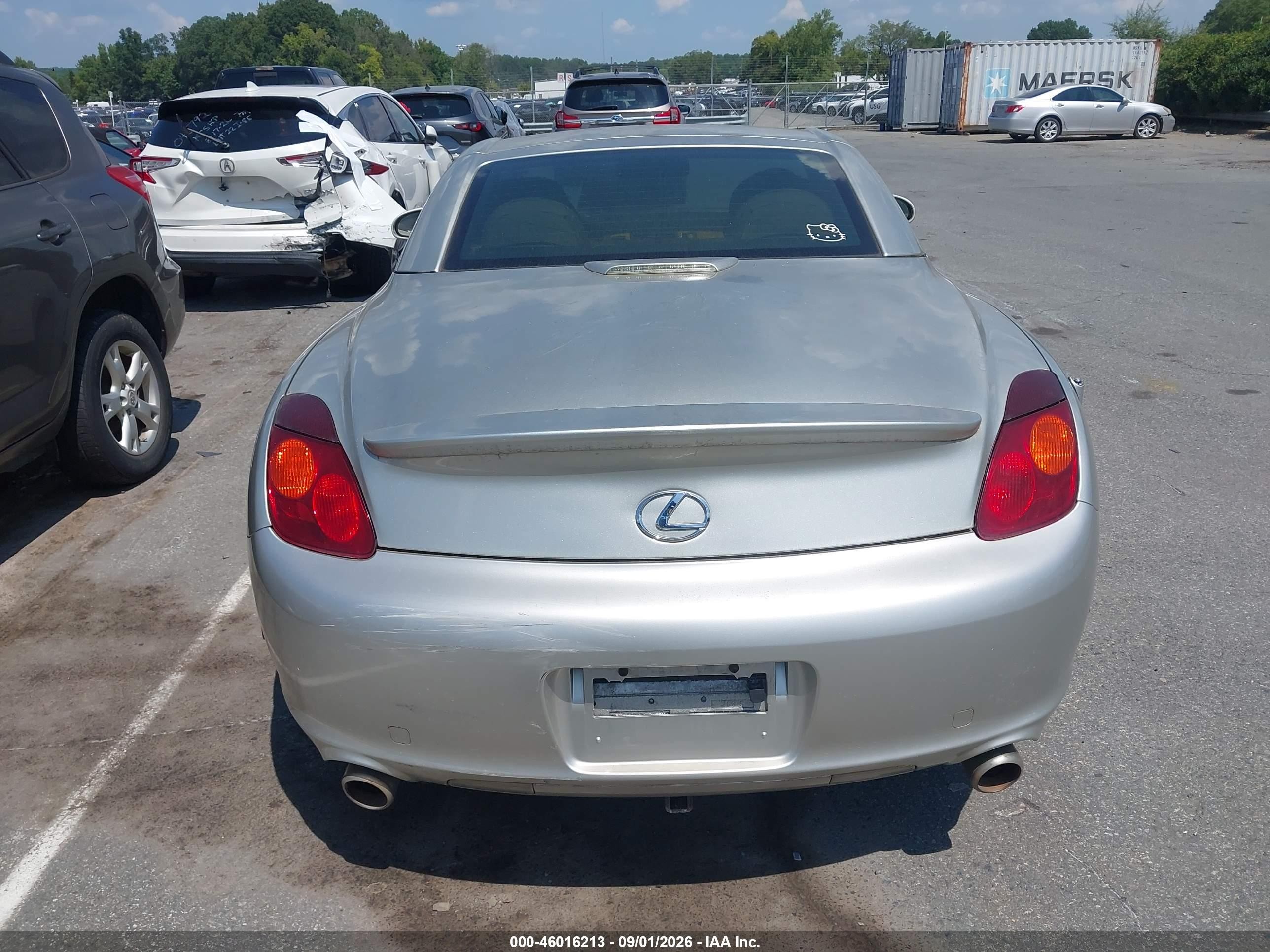 2002 Lexus Sc 430   Желто-коричневый vin: JTHFN48Y320017969
