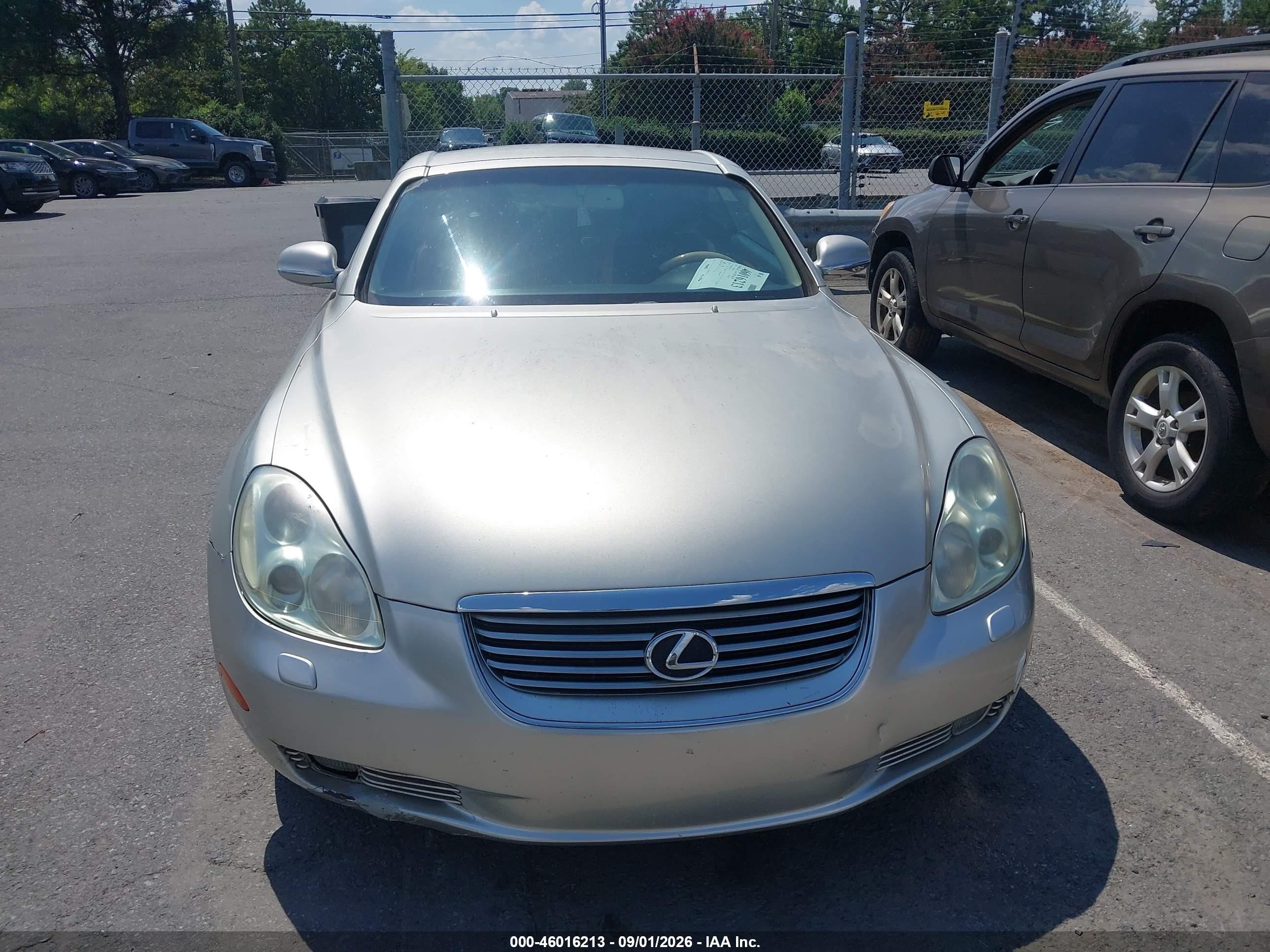 2002 Lexus Sc 430   Желто-коричневый vin: JTHFN48Y320017969
